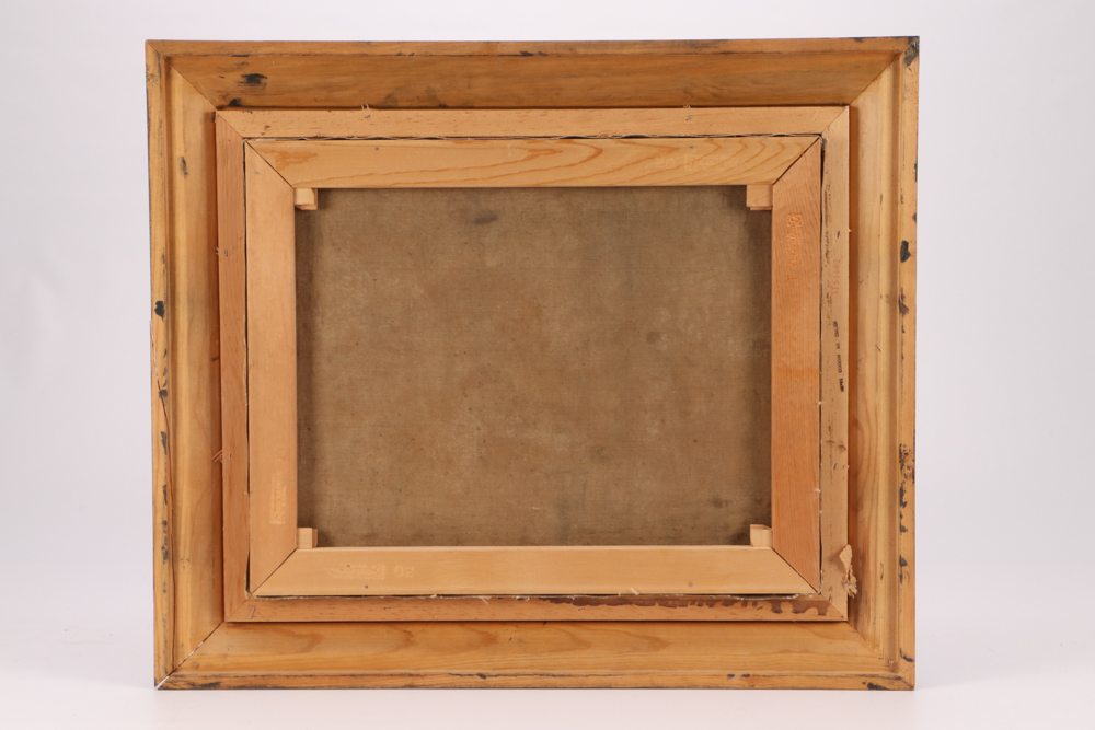 Charles Alfred Meurer Oil Painting of Pastoral Scene