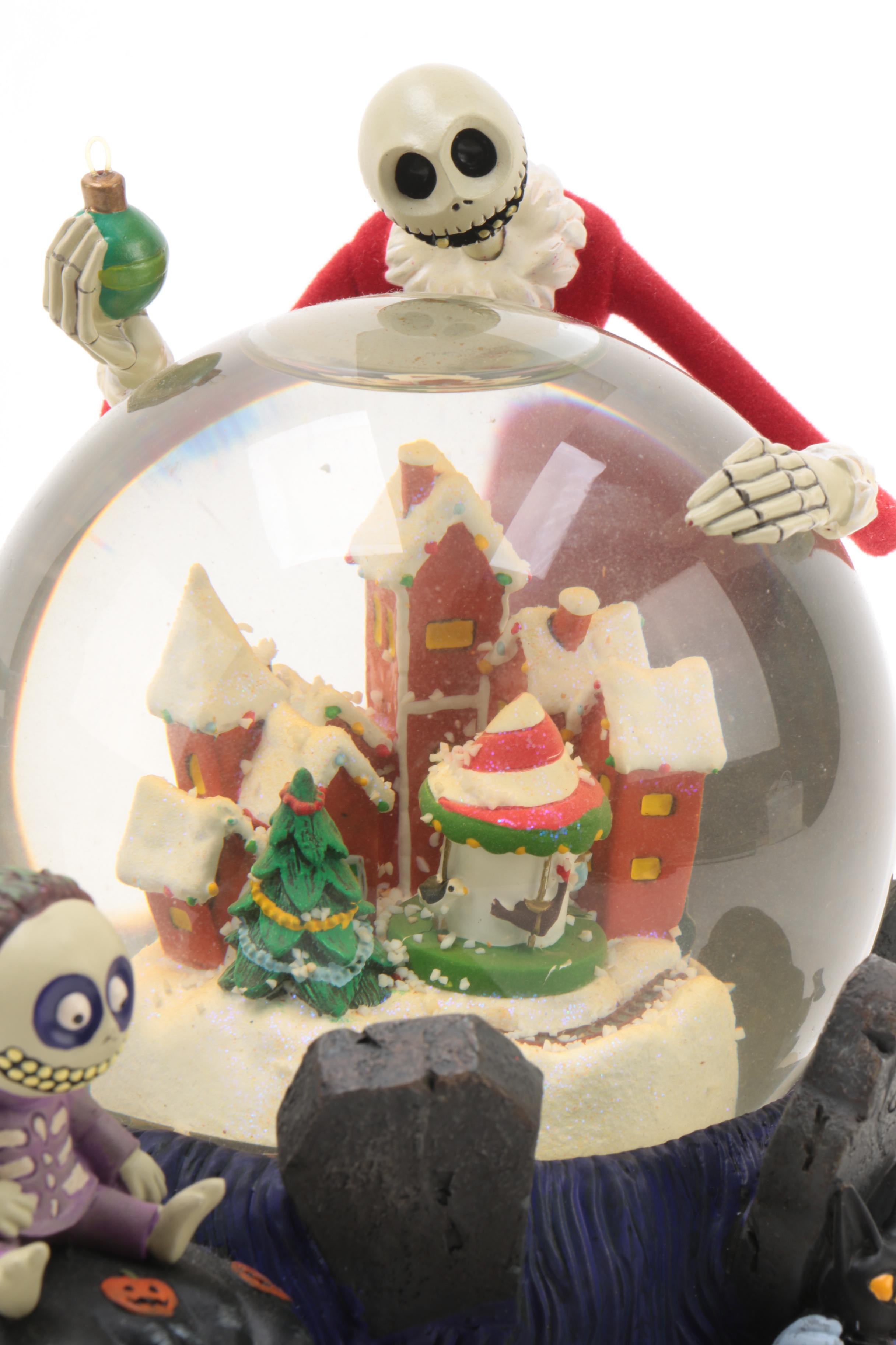 Disney "The Nightmare Before Christmas" Musical Snow Globe