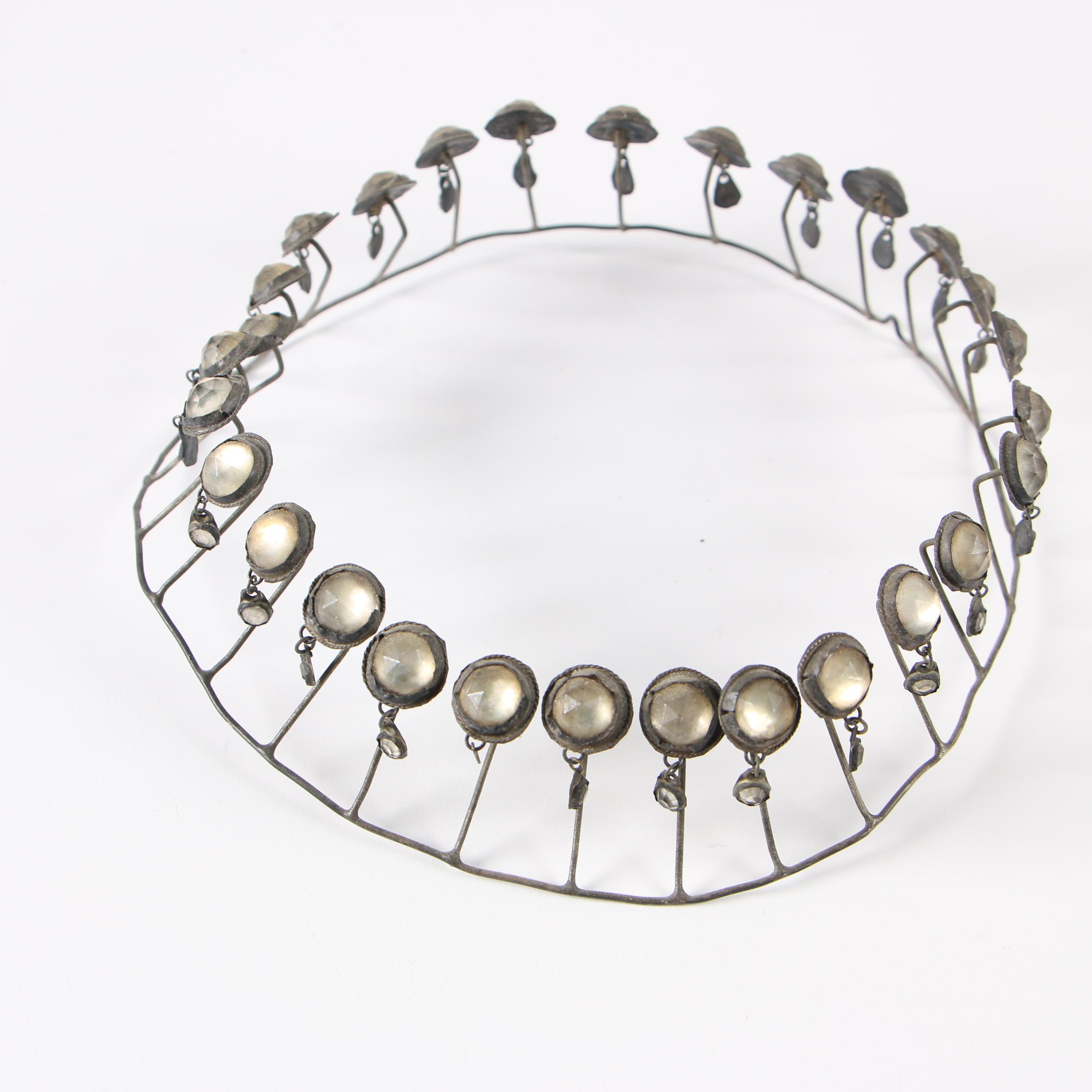 Contemporary Reproduction Thai Ram-Thai Crown Dancer Headdress