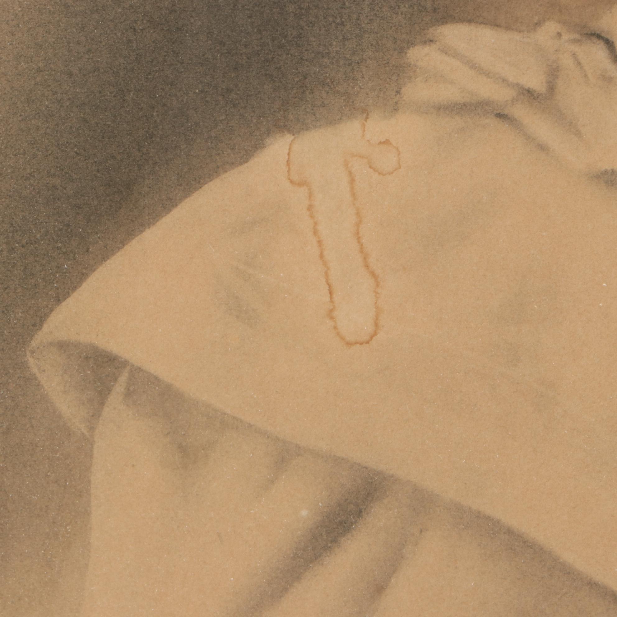 19th-Century Photographic Portrait of a Young Victorian Girl