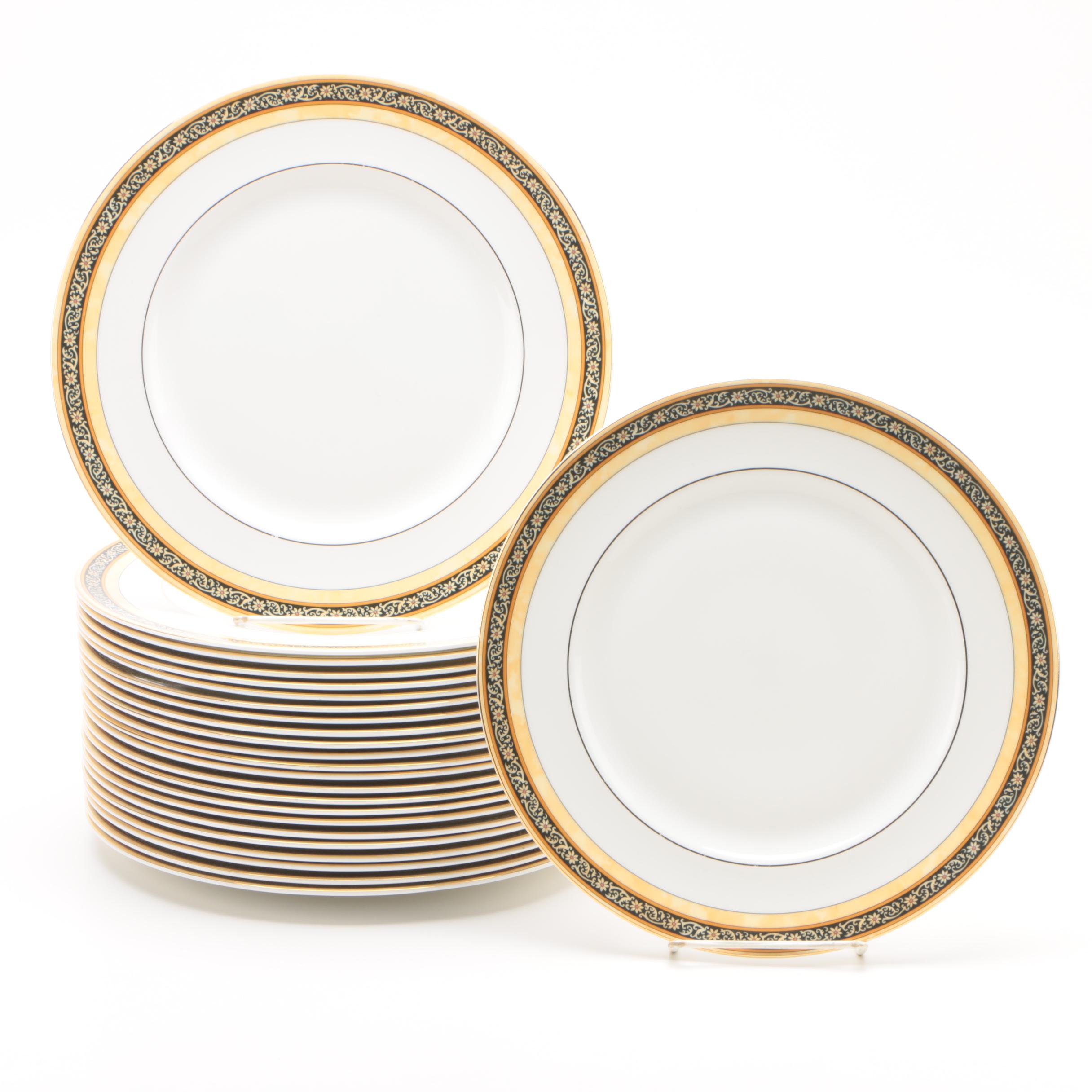 Wedgwood "India" Bone China Dinner Plates