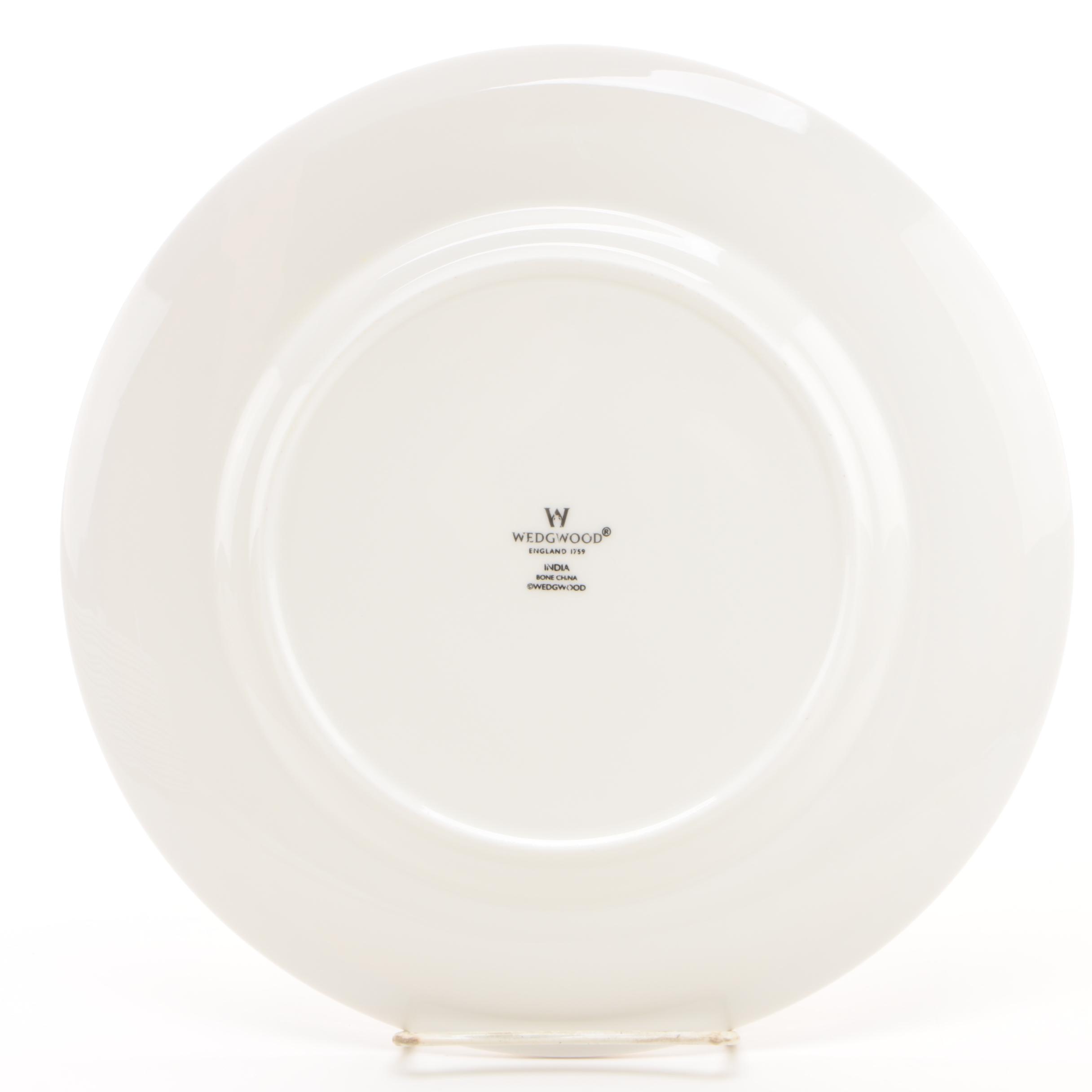 Wedgwood "India" Bone China Dinner Plates