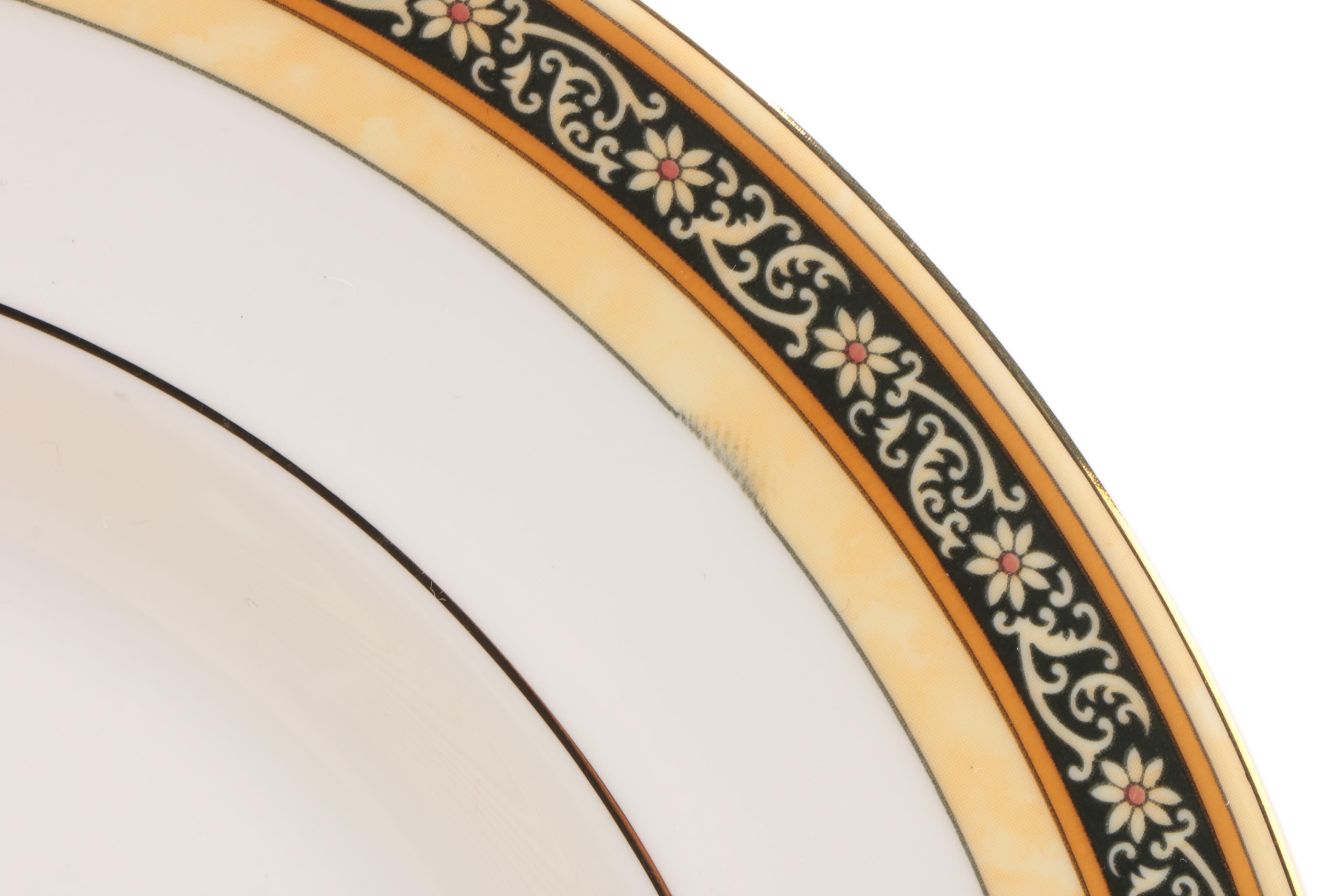 Wedgwood "India" Bone China Dinner Plates