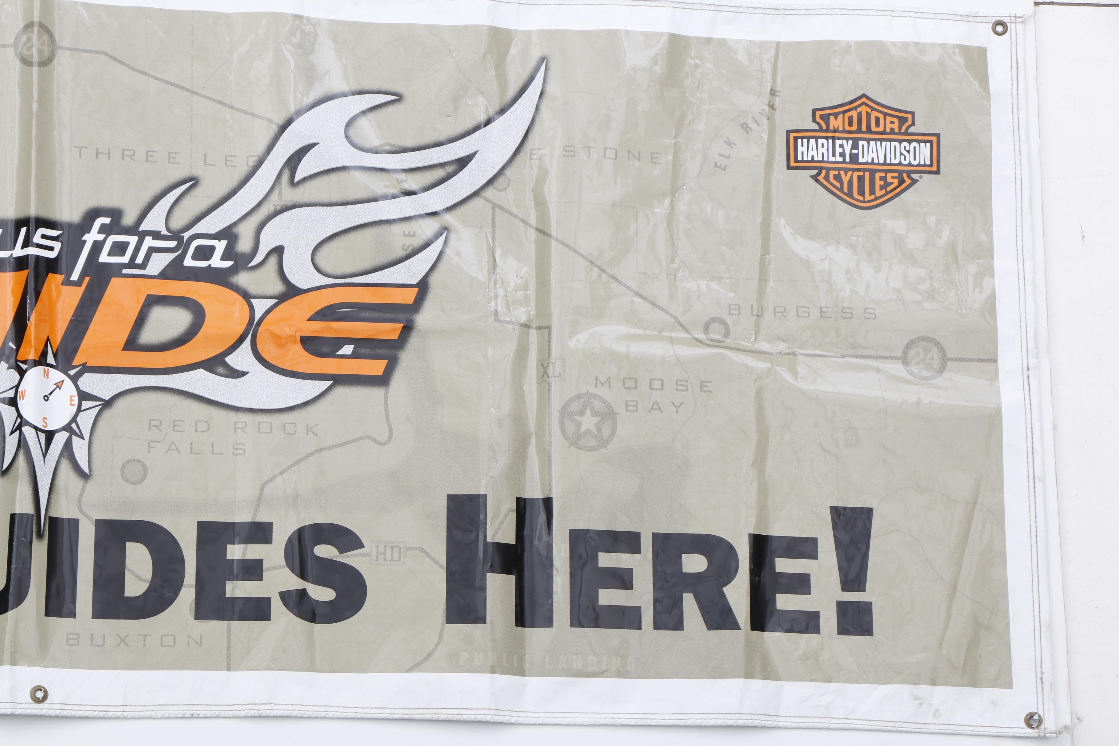 Harley-Davidson Two-Sided Banner