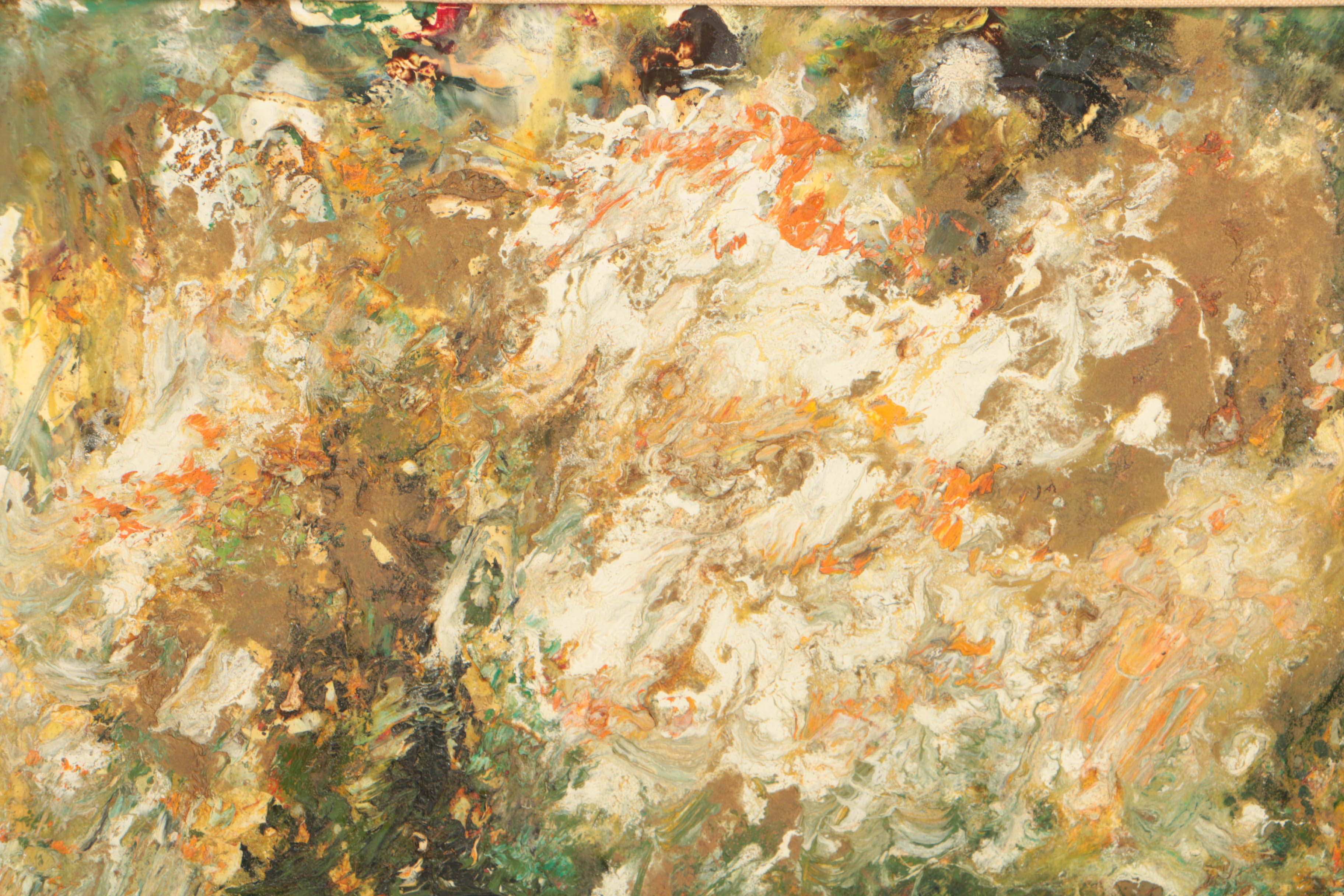 Antonia Sirena Abstract Oil Painting on Board