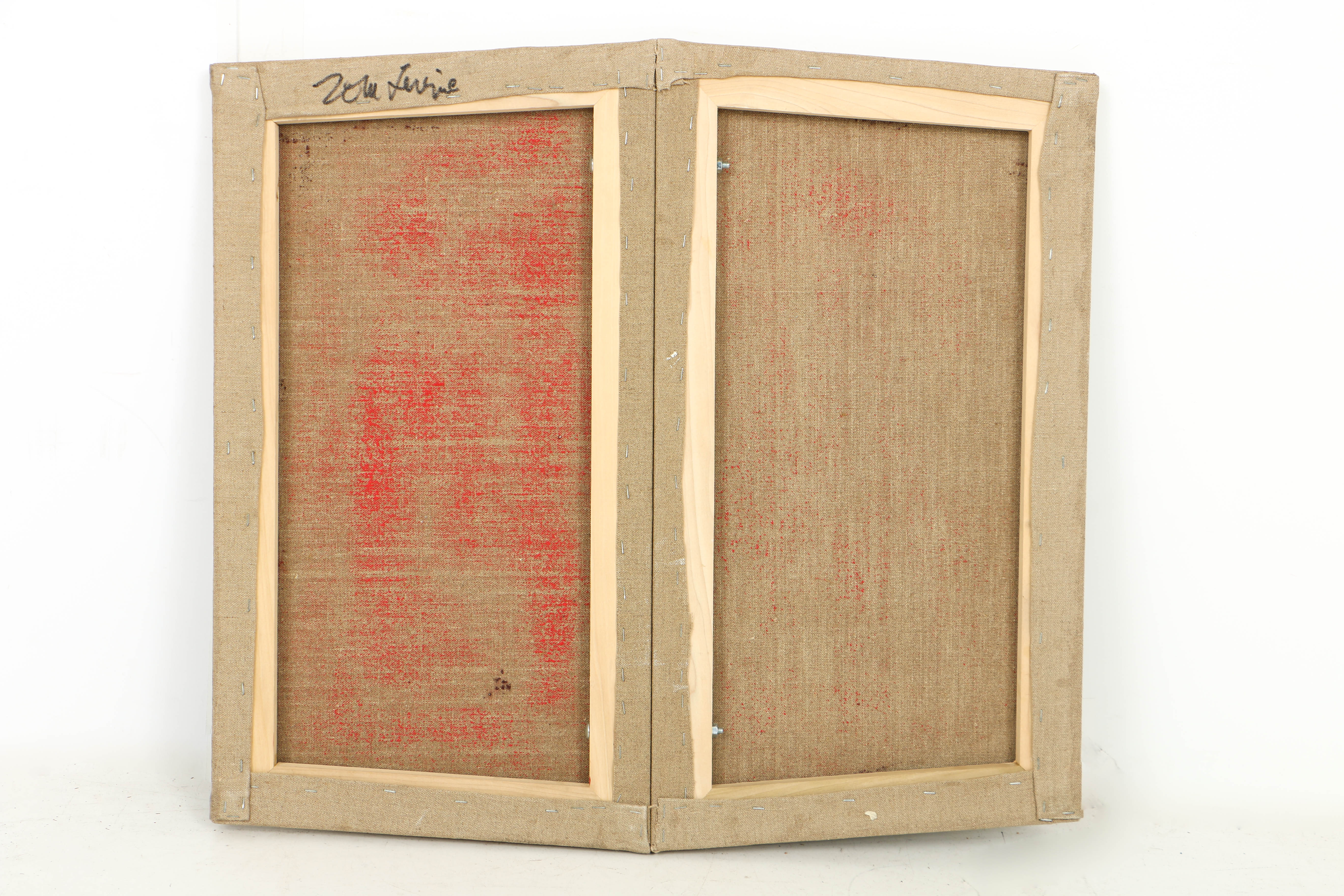 Tom Levine Abstract Oil Painting on Linen