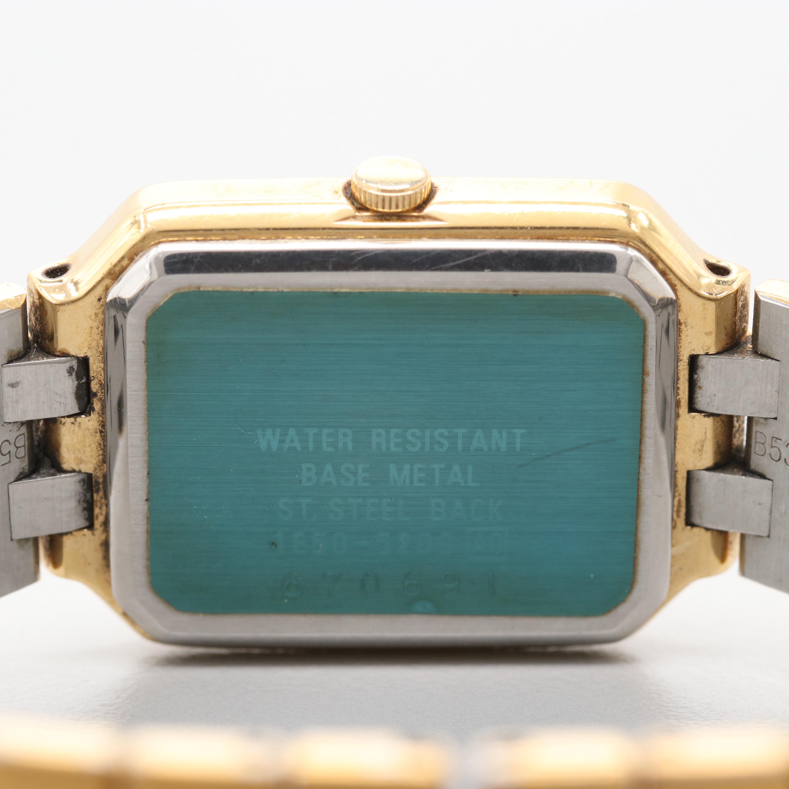 Lassale Gold Tone Quartz Watch