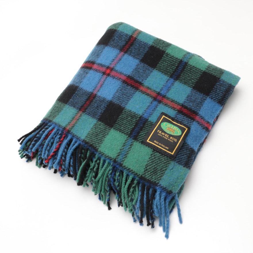 English Optima Wool "Travel Rug" Blanket