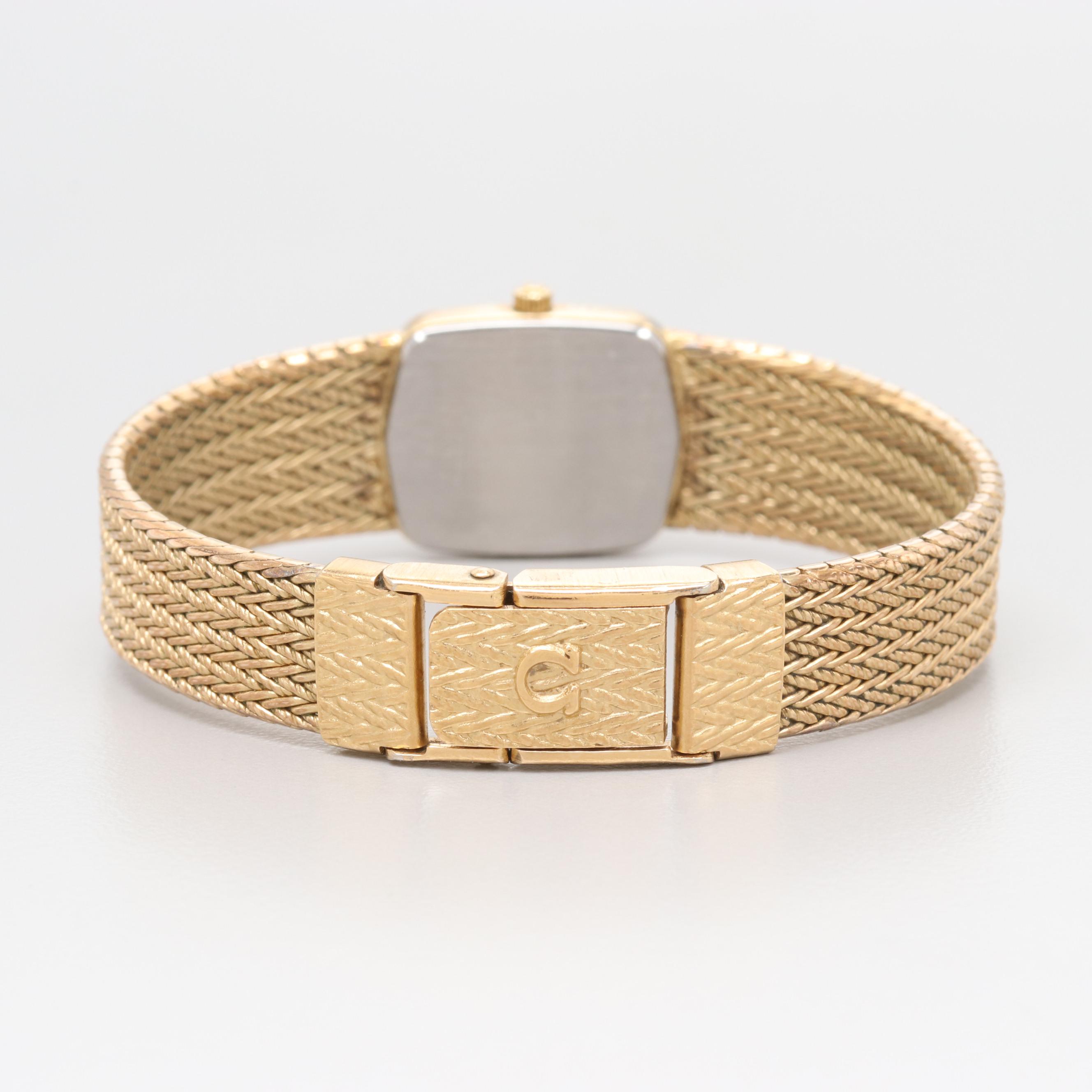 Omega DeVille 1375 Quartz Gold Plated Watch