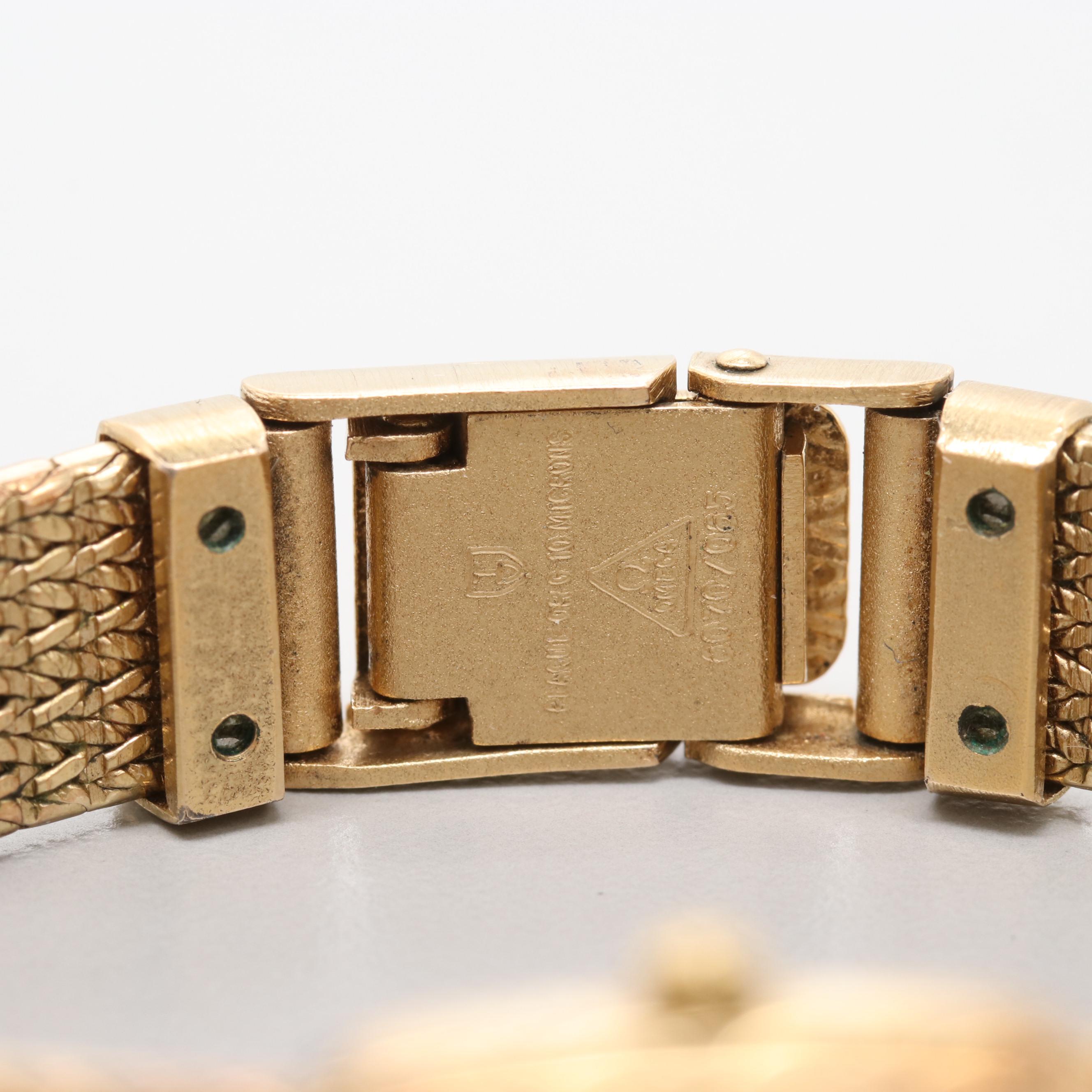 Omega DeVille 1375 Quartz Gold Plated Watch