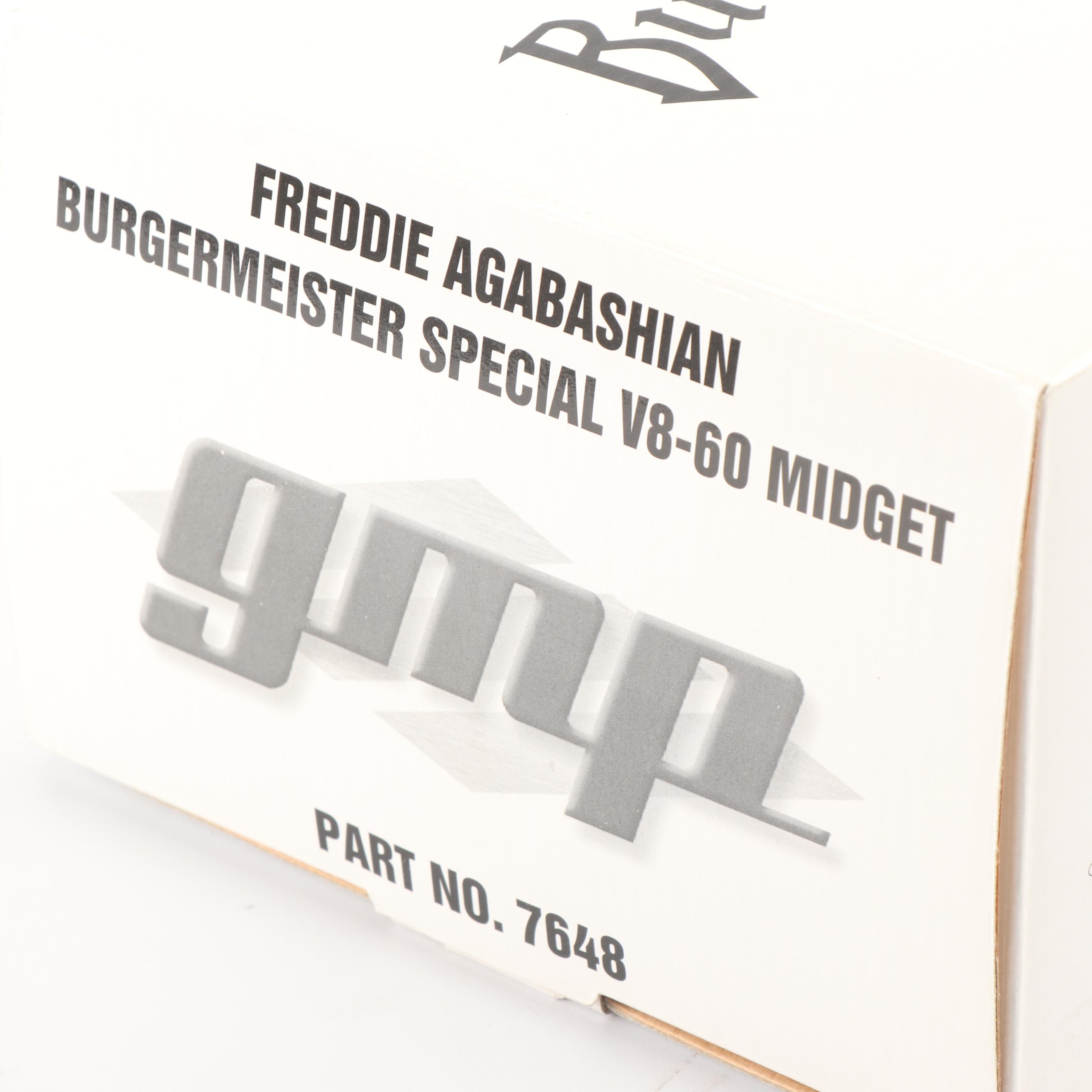 Freddie Agabashian Burgermeister Special V8-60 Die-Cast Indy Car