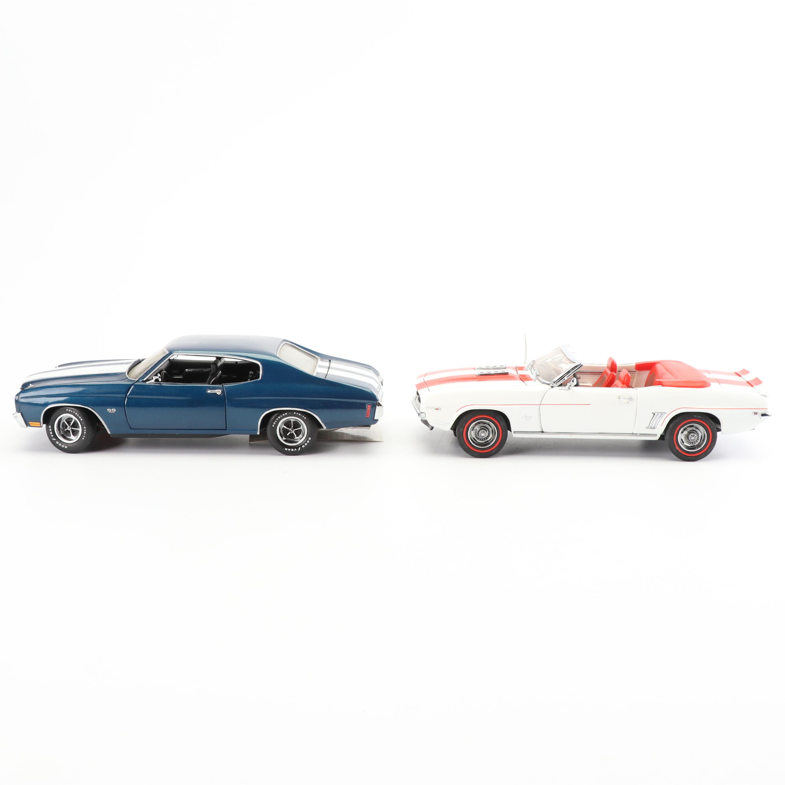 Die-Cast Chevrolet Cars including Franklin Mint and Danbury Mint