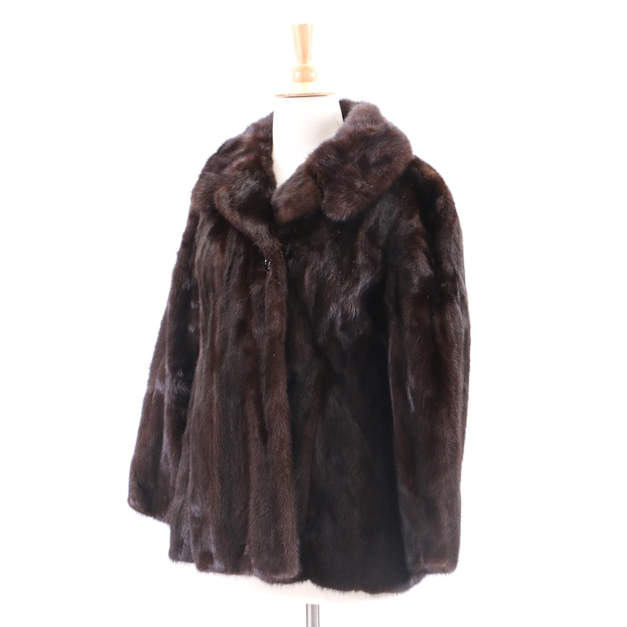 Vintage Gidding Jenny Mink Fur Coat