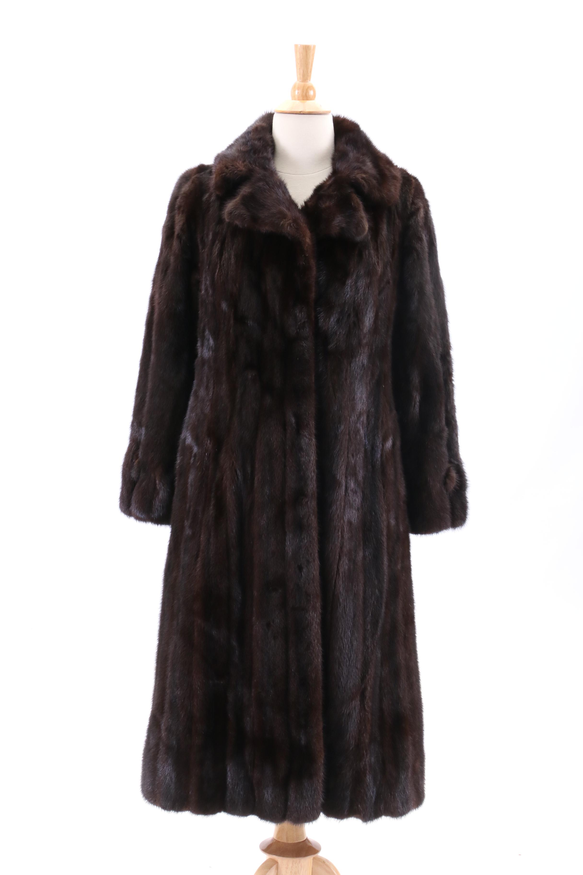 Vintage Gidding Jenny Mink Fur Coat