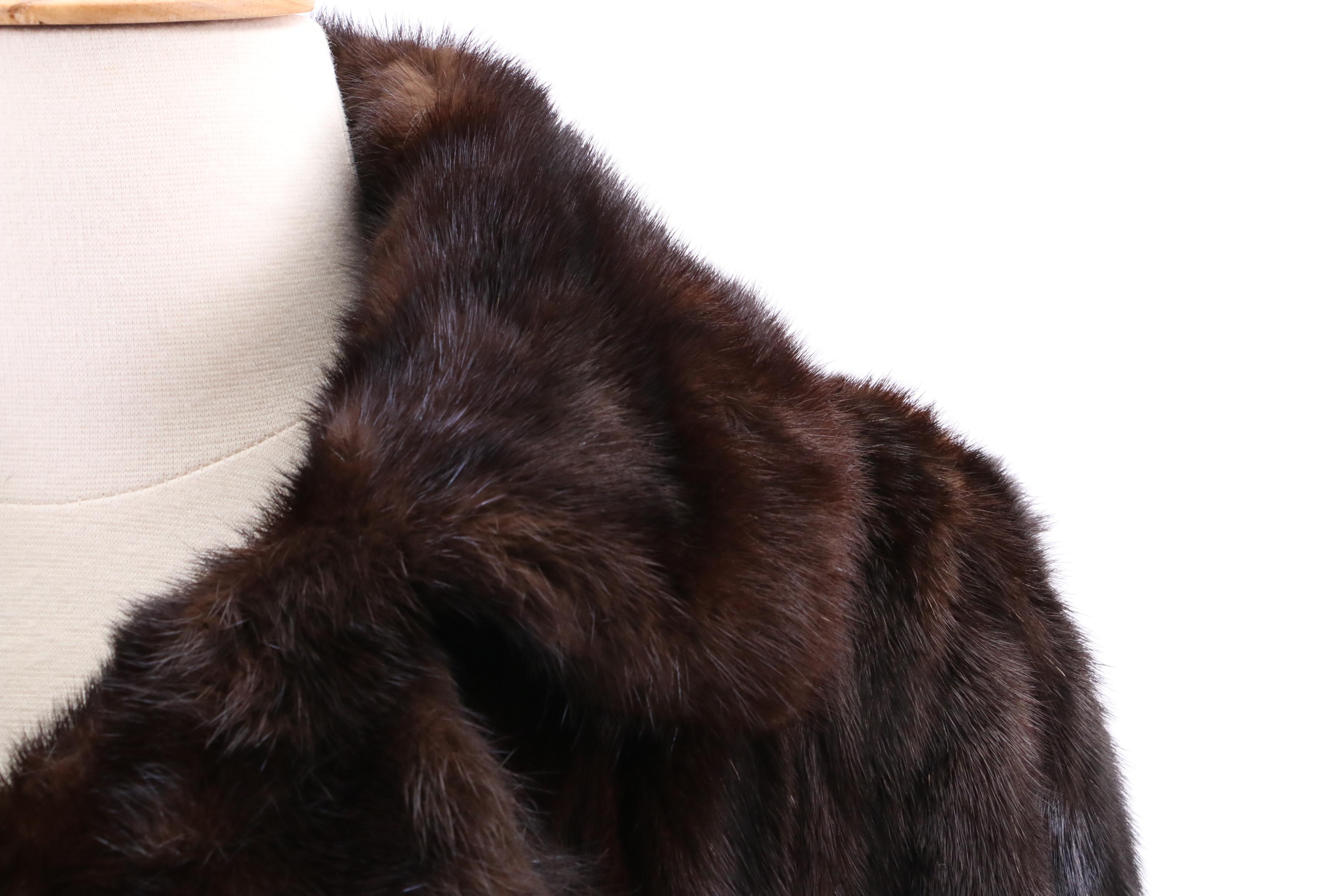 Vintage Gidding Jenny Mink Fur Coat