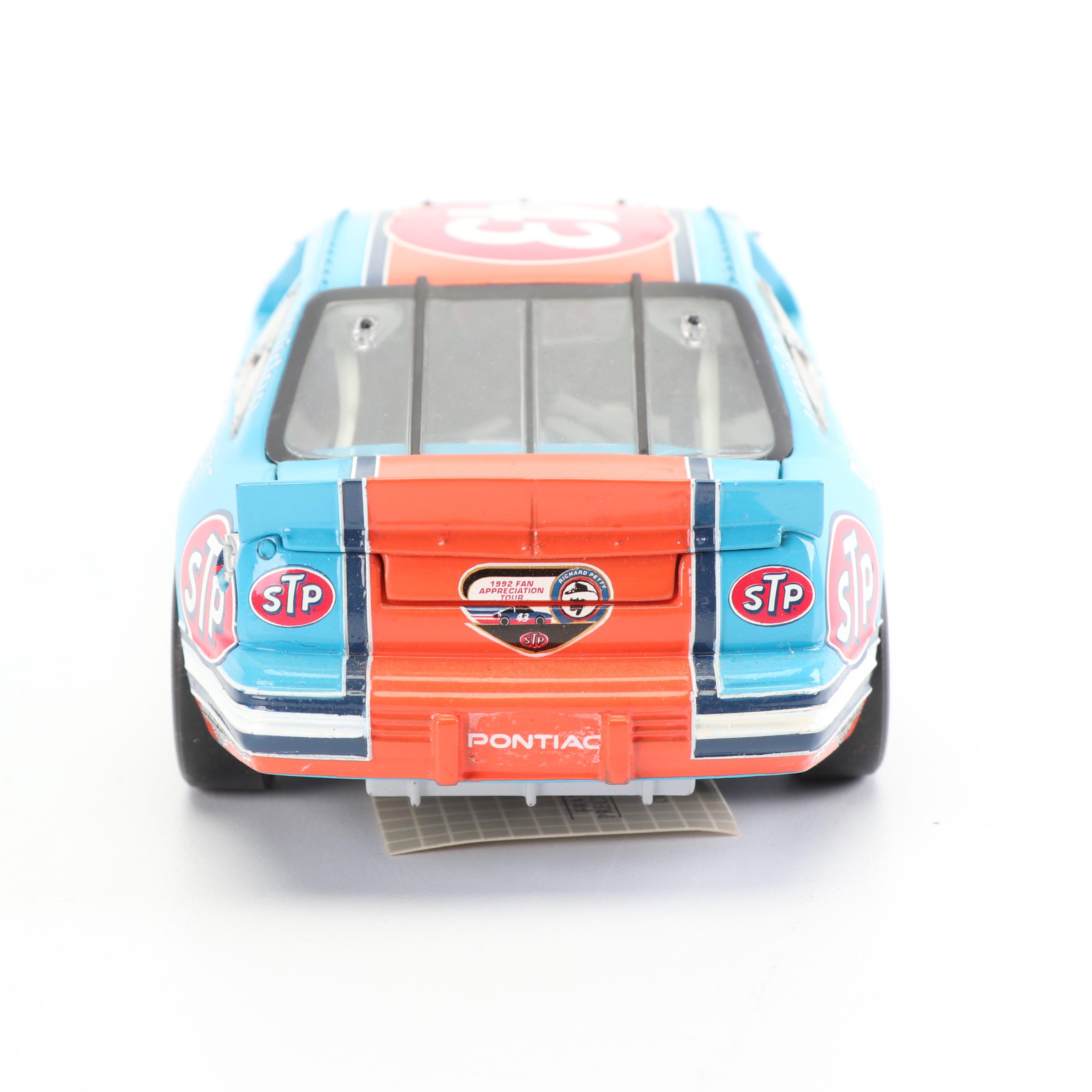 Richard Petty's 1992 Pontiac Grand Prix Die-Cast NASCAR Stock Car