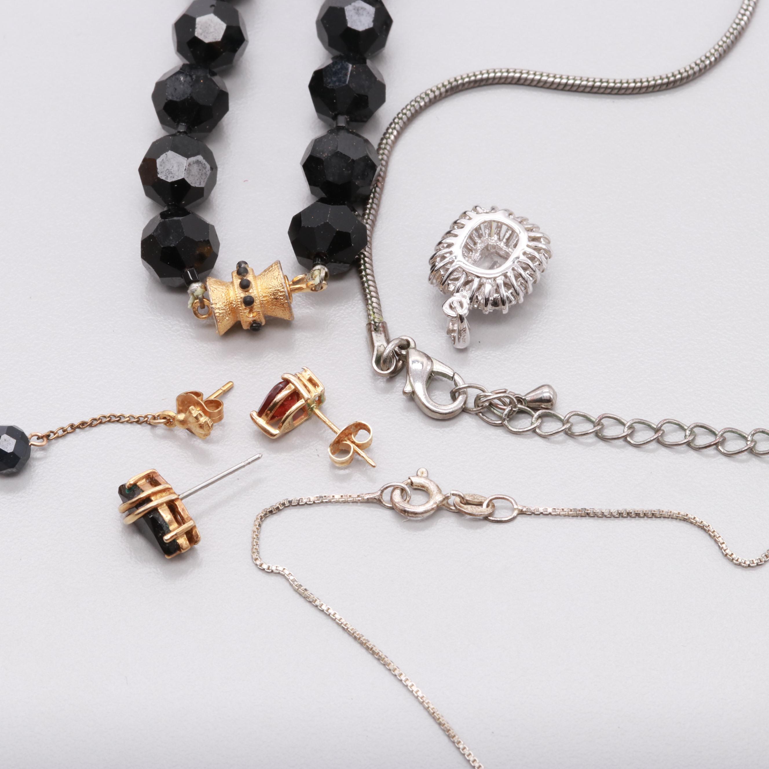 Tory Burch Gold Tone Fitbit Bracelet and Jewelry Including Sterling Silver