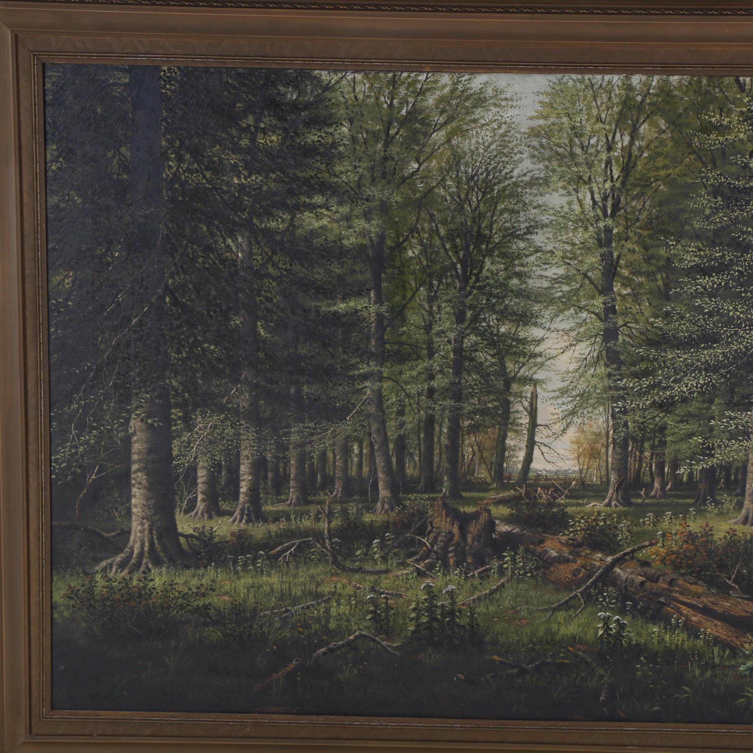 William McKendree Snyder 1915 Oil Landscape Painting