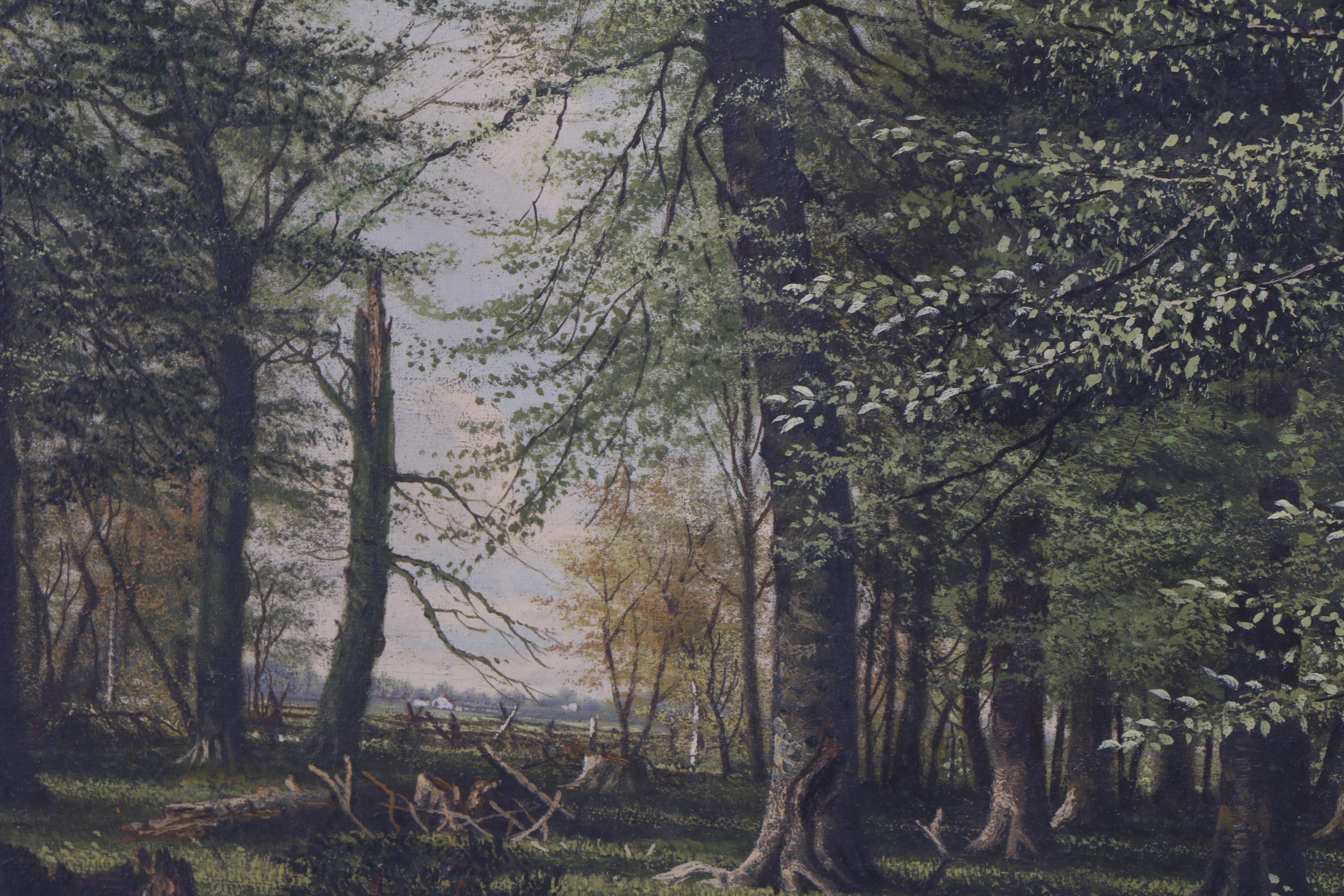 William McKendree Snyder 1915 Oil Landscape Painting