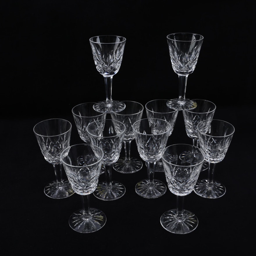 Waterford Crystal "Lismore" Cordial Glasses