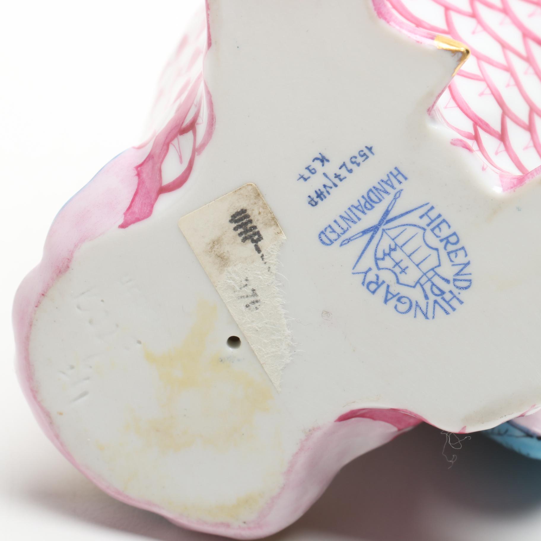 Herend Penguin Figurine