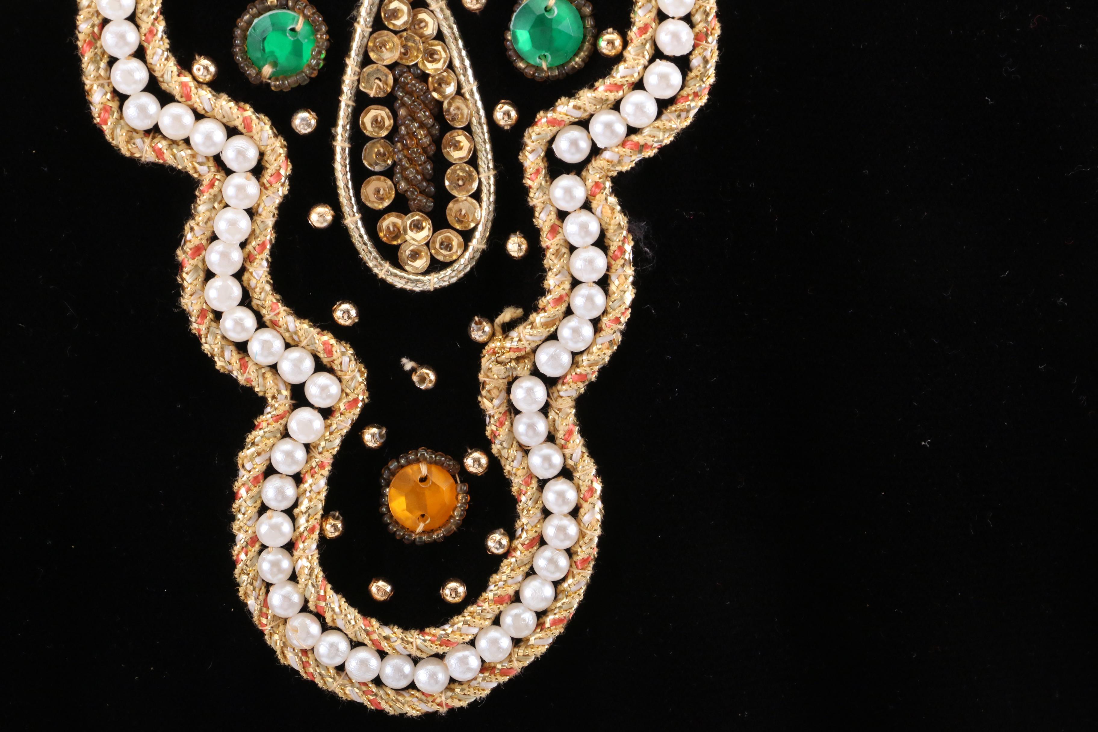 Vintage Nagpal Embellished Bolero-Style Jacket and Baar & Beards Beaded Vest