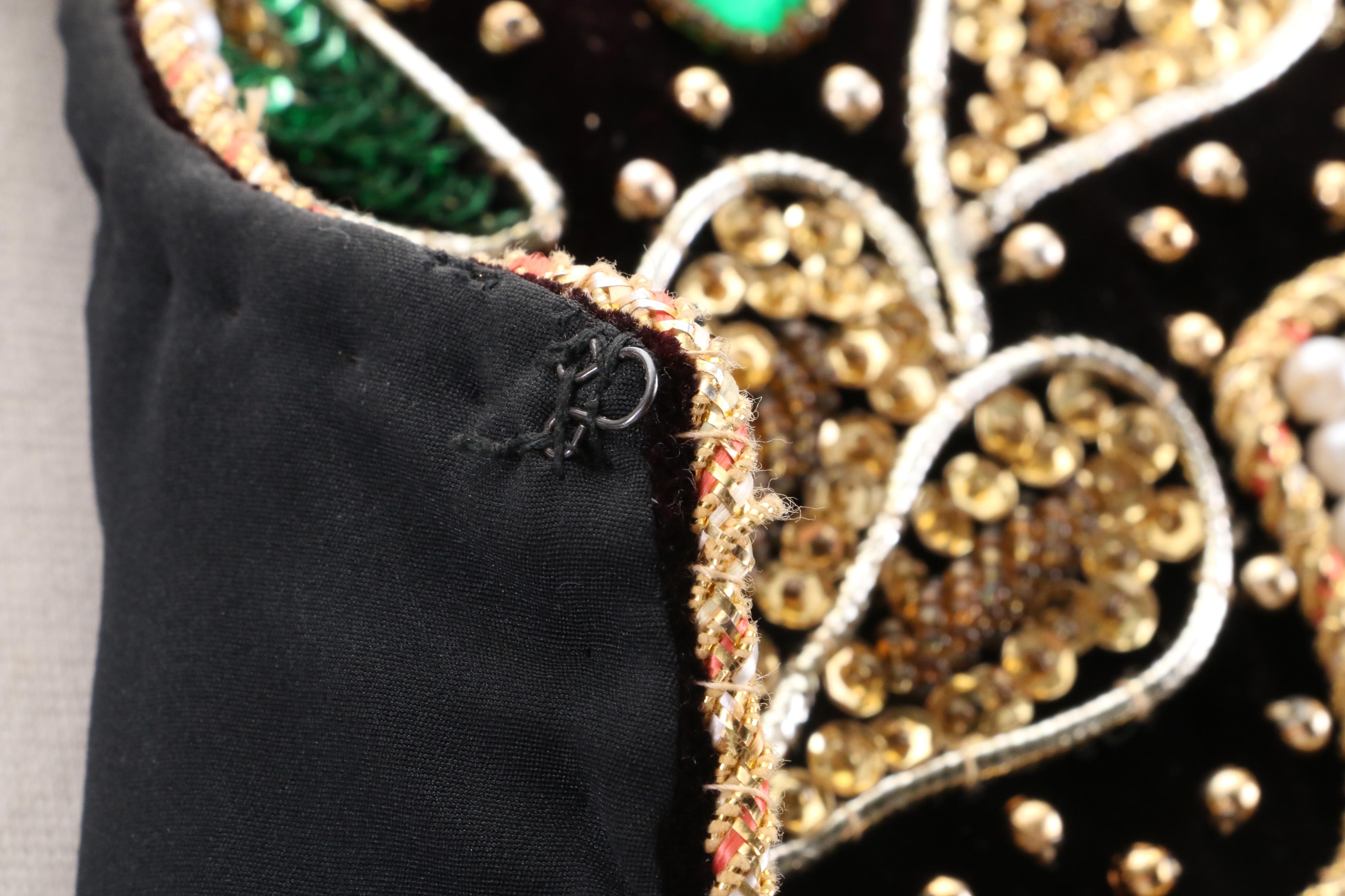 Vintage Nagpal Embellished Bolero-Style Jacket and Baar & Beards Beaded Vest