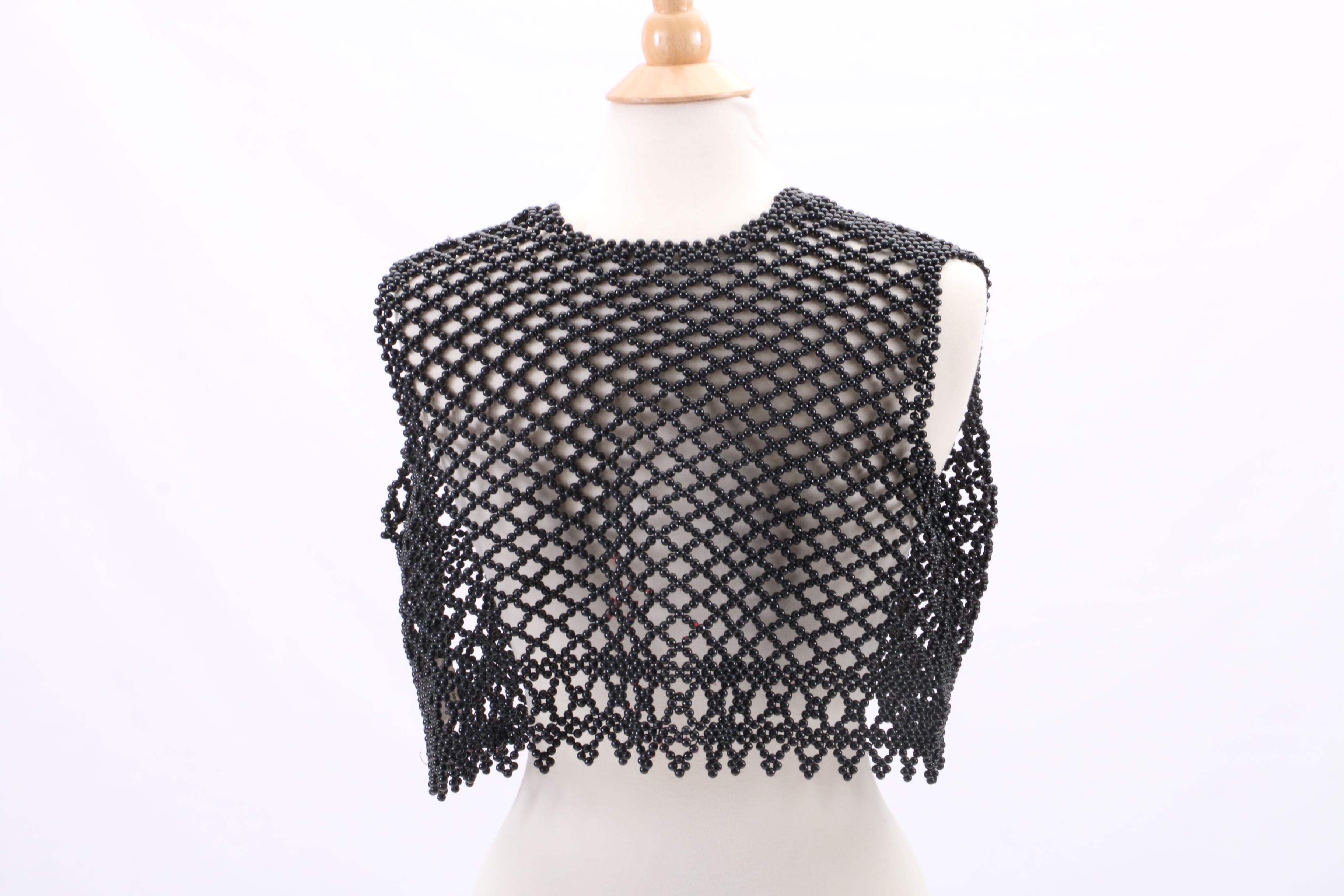 Vintage Nagpal Embellished Bolero-Style Jacket and Baar & Beards Beaded Vest