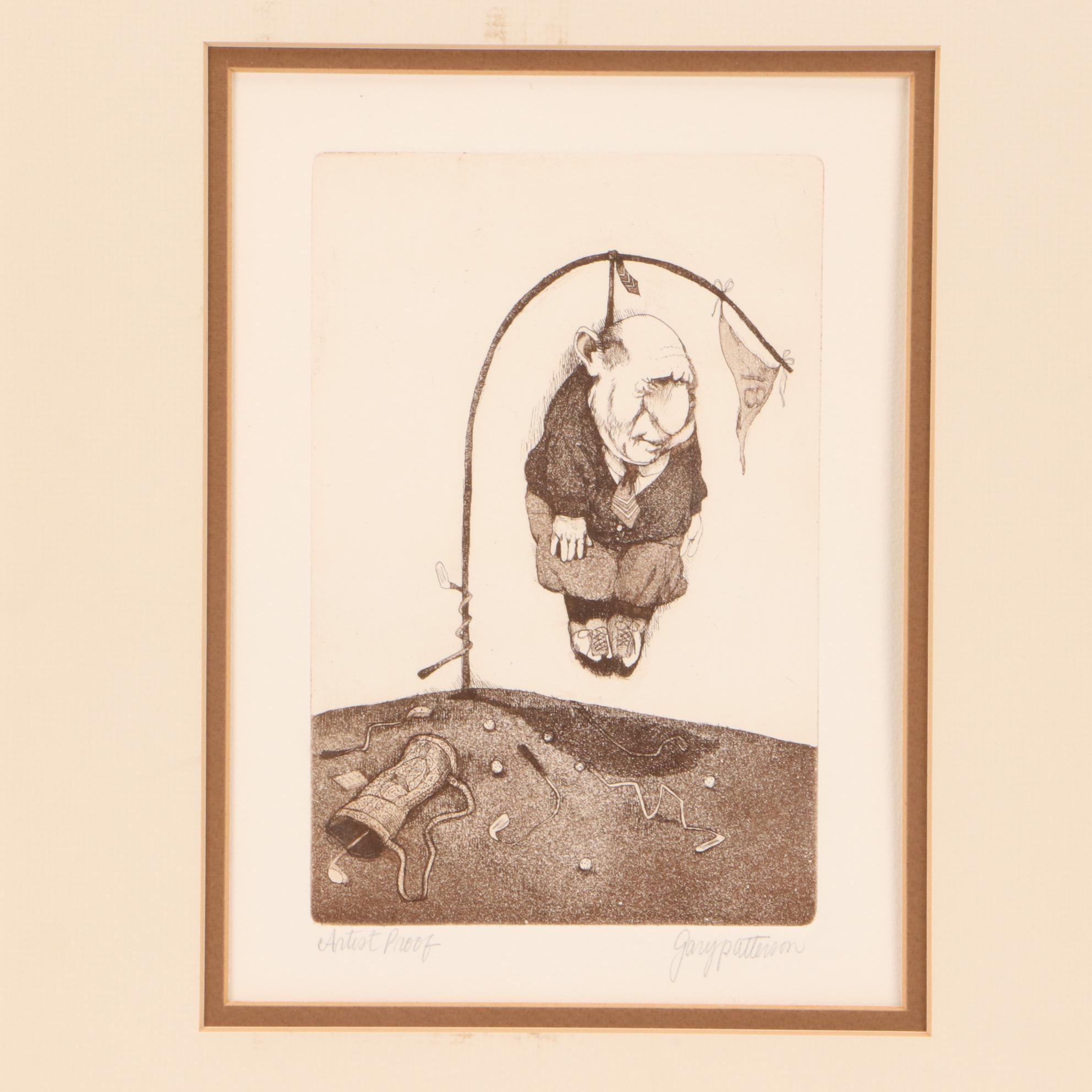 Gary Patterson Artist's Proof Etching with Aquatint