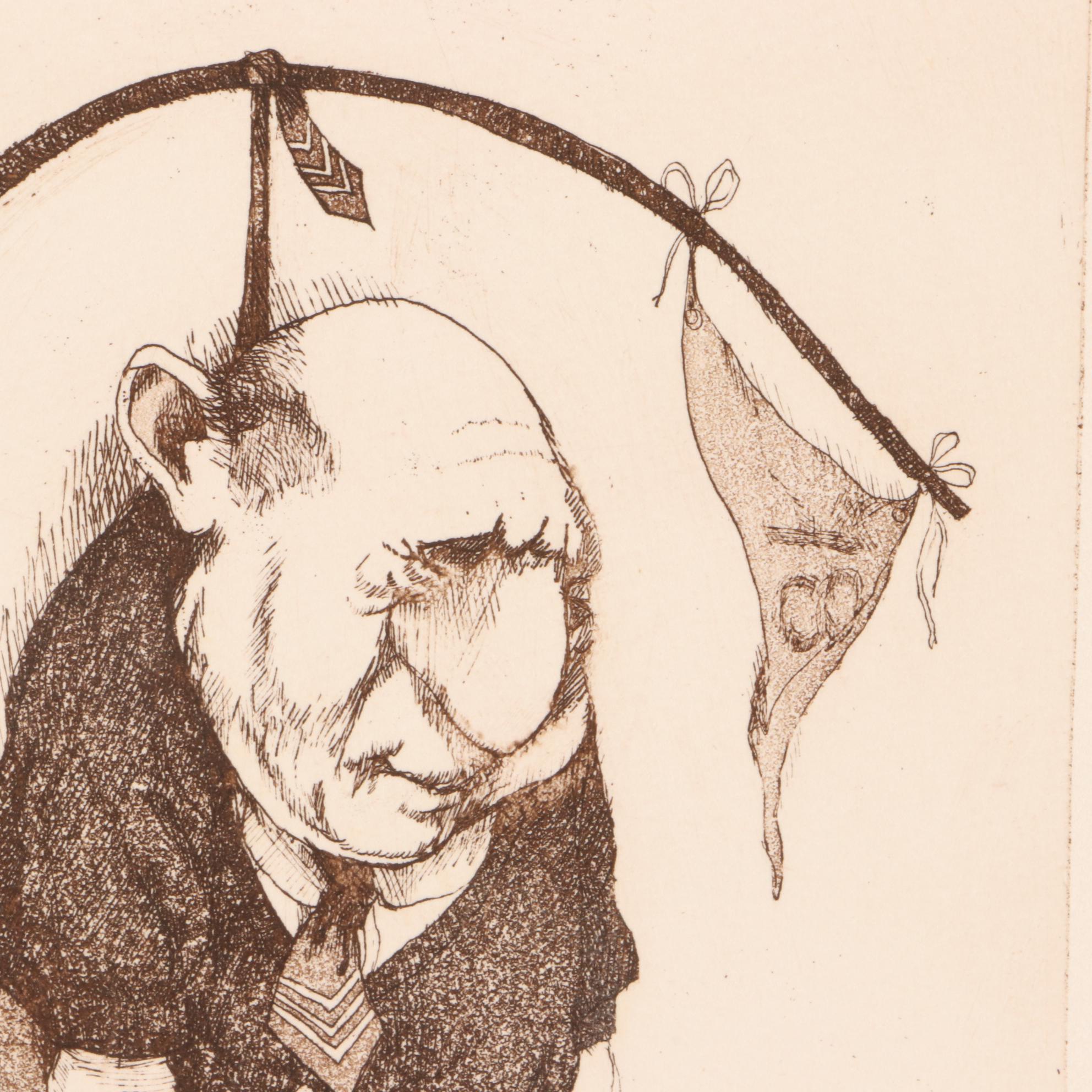 Gary Patterson Artist's Proof Etching with Aquatint