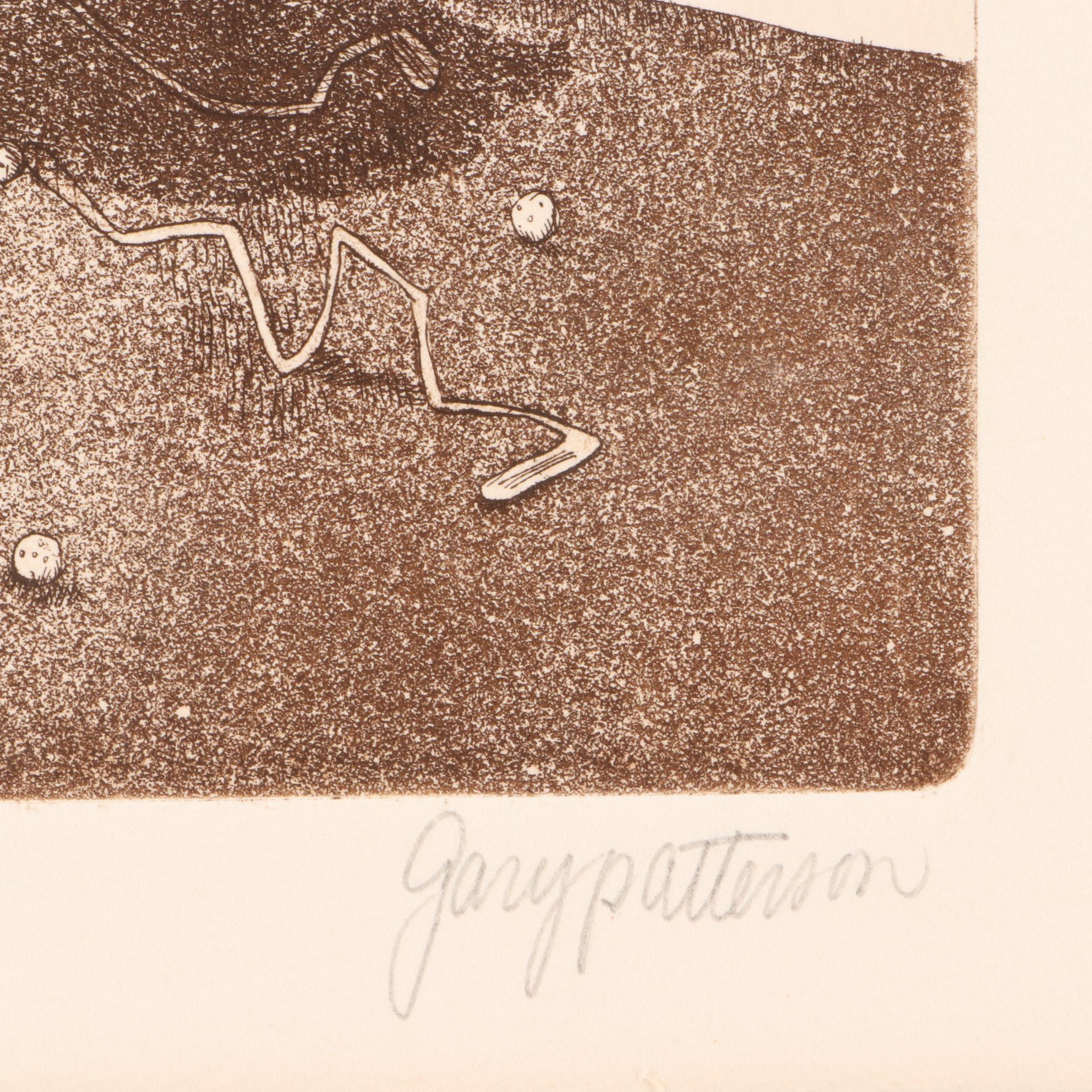 Gary Patterson Artist's Proof Etching with Aquatint