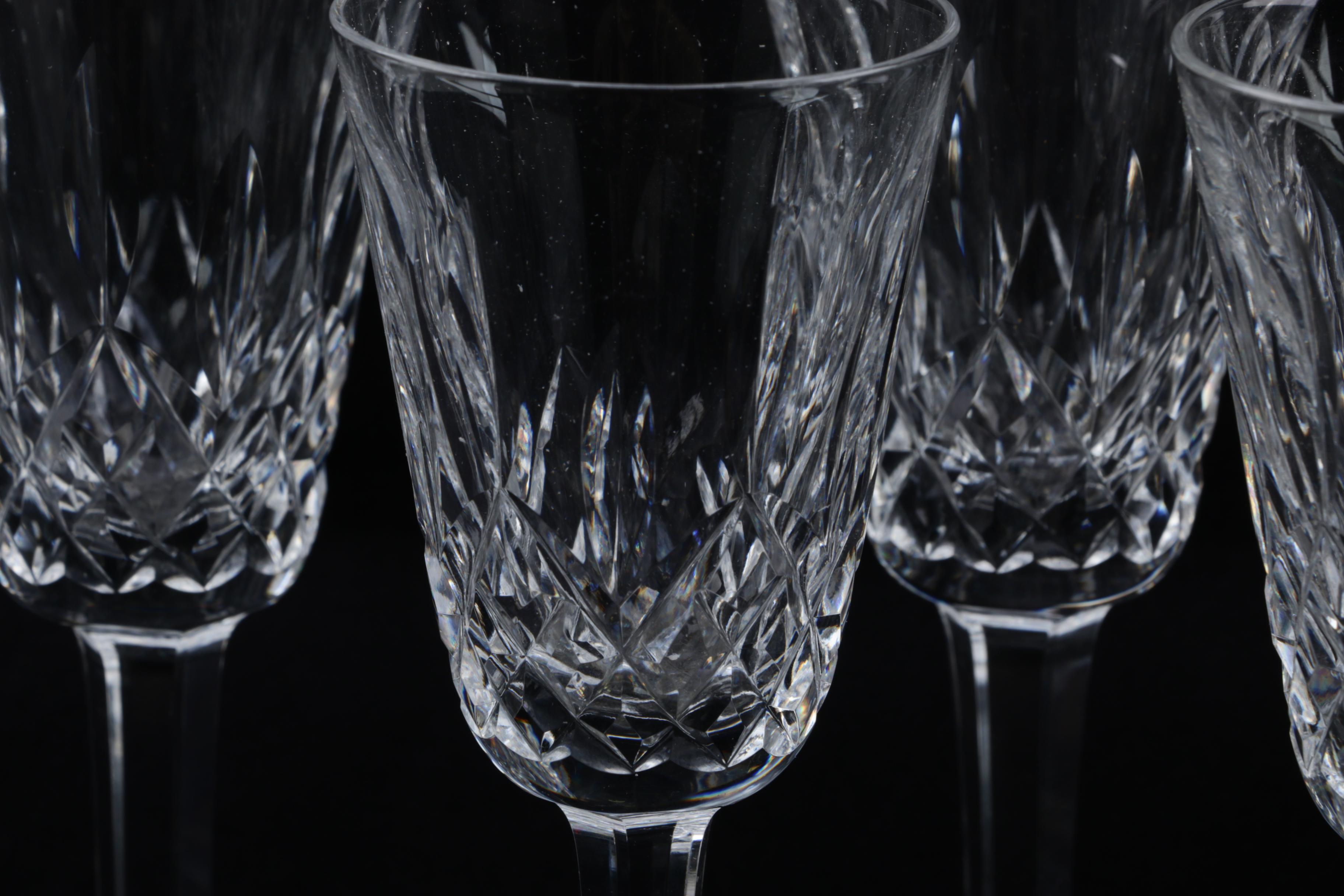 Waterford Crystal "Lismore" Sherry Glasses
