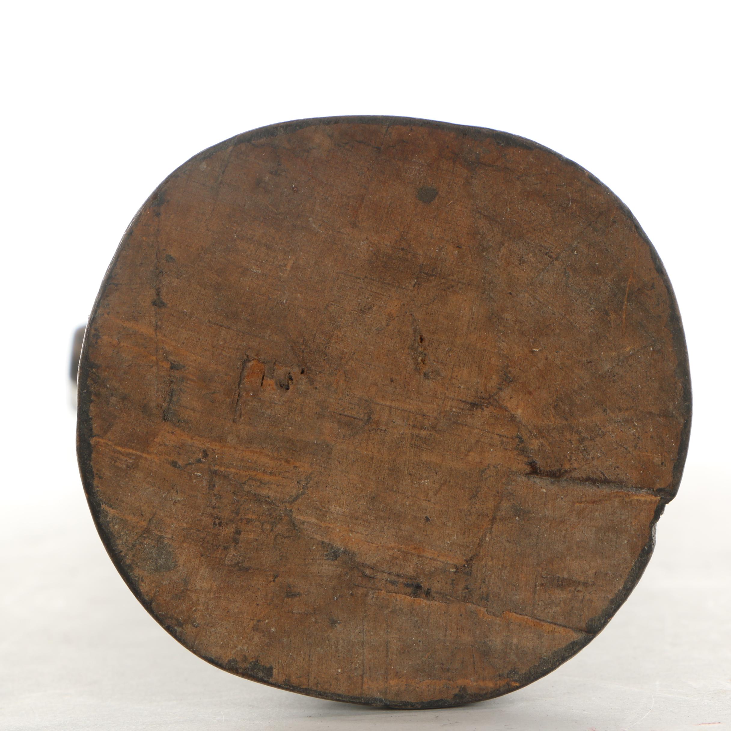 20th Century Wooden Ashanti Akua'Ba Fertility Doll