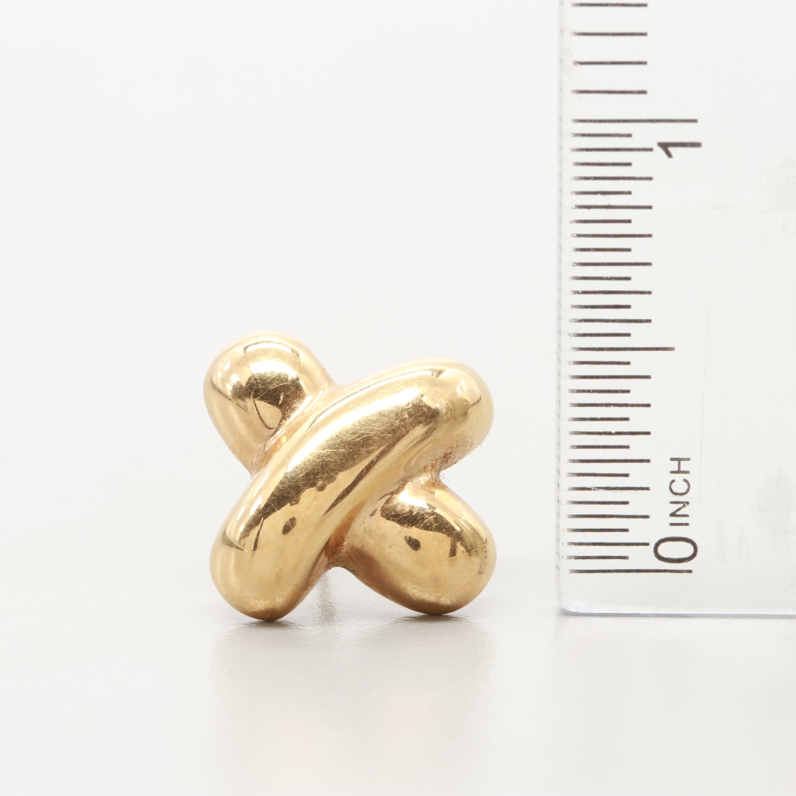 Alwand Vahan 14K Yellow Gold Earrings