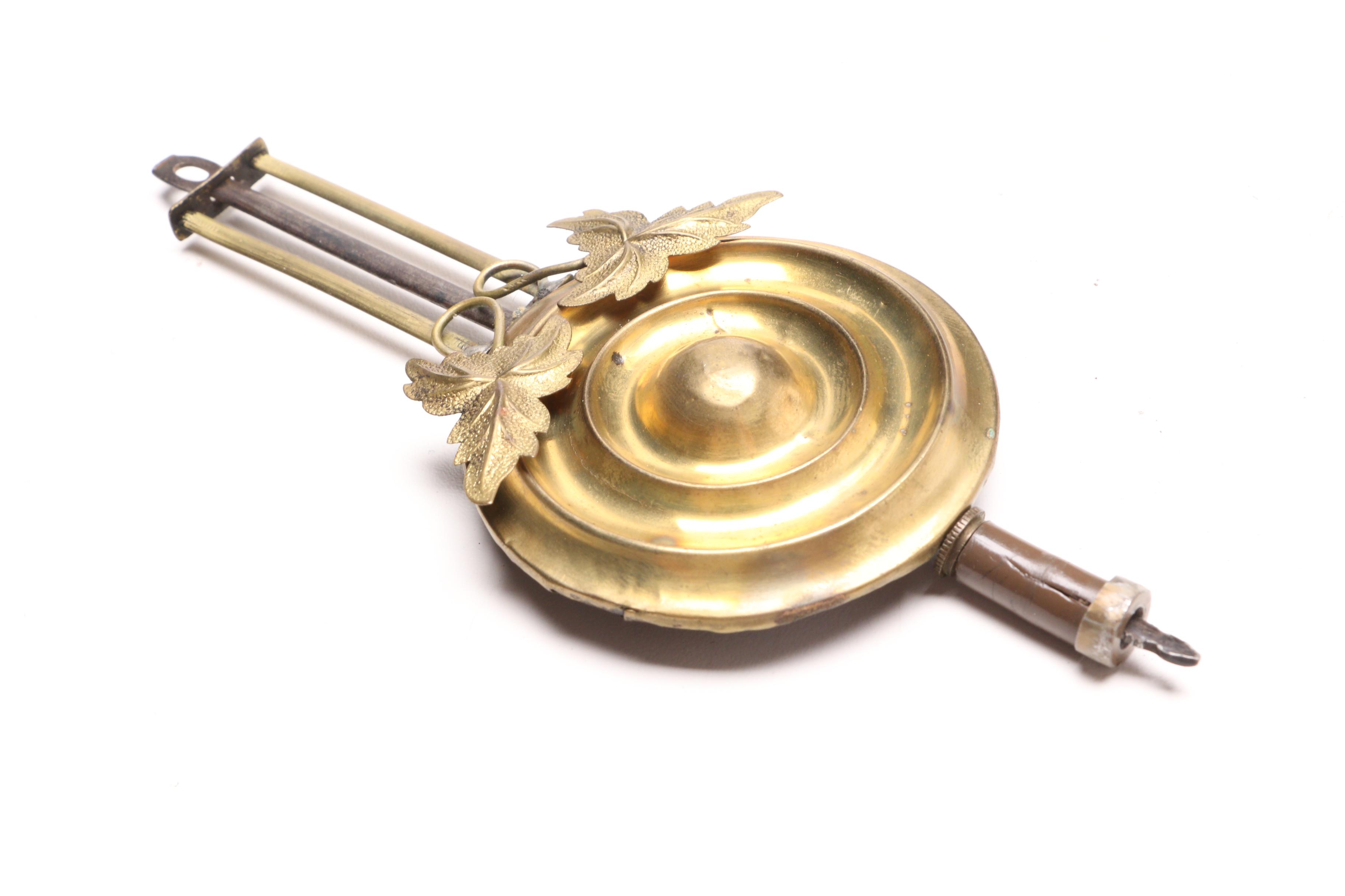 Vintage Pendulum Schoolhouse Clock