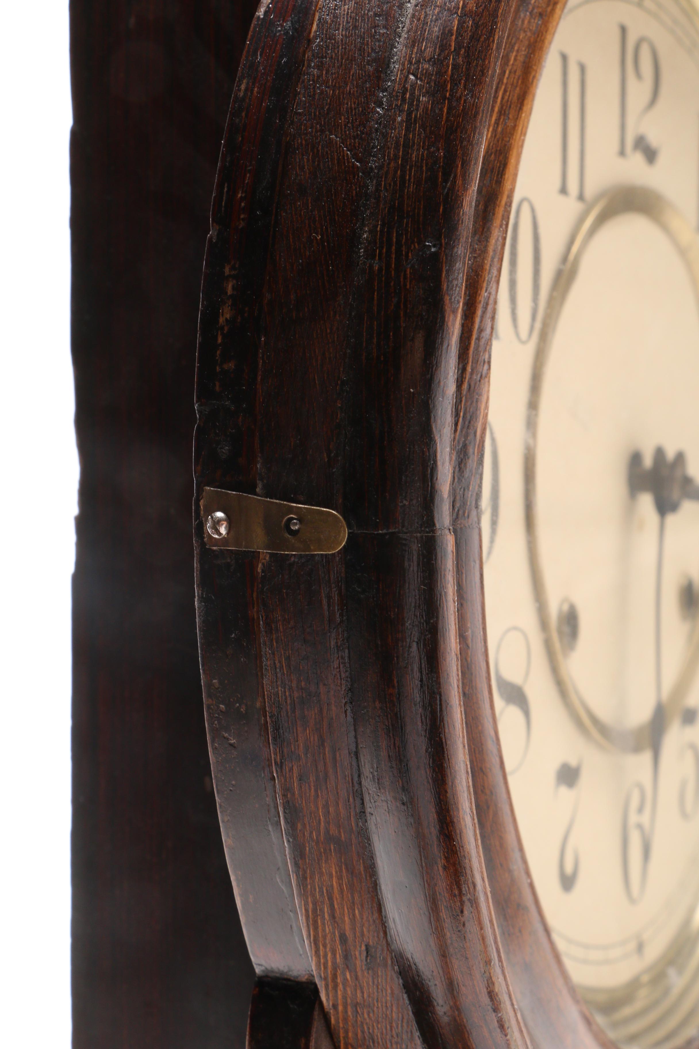 Vintage Pendulum Schoolhouse Clock