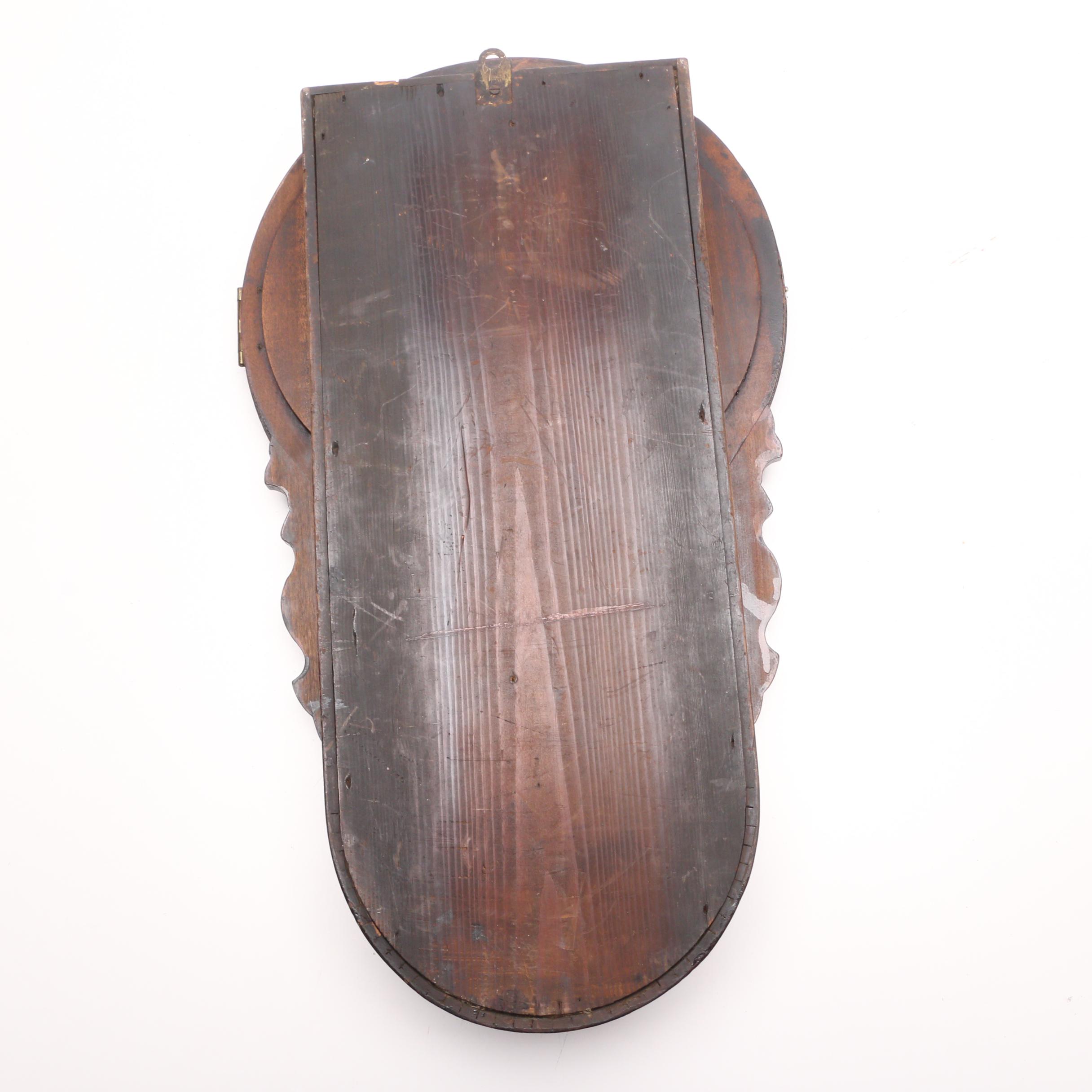 Vintage Pendulum Schoolhouse Clock