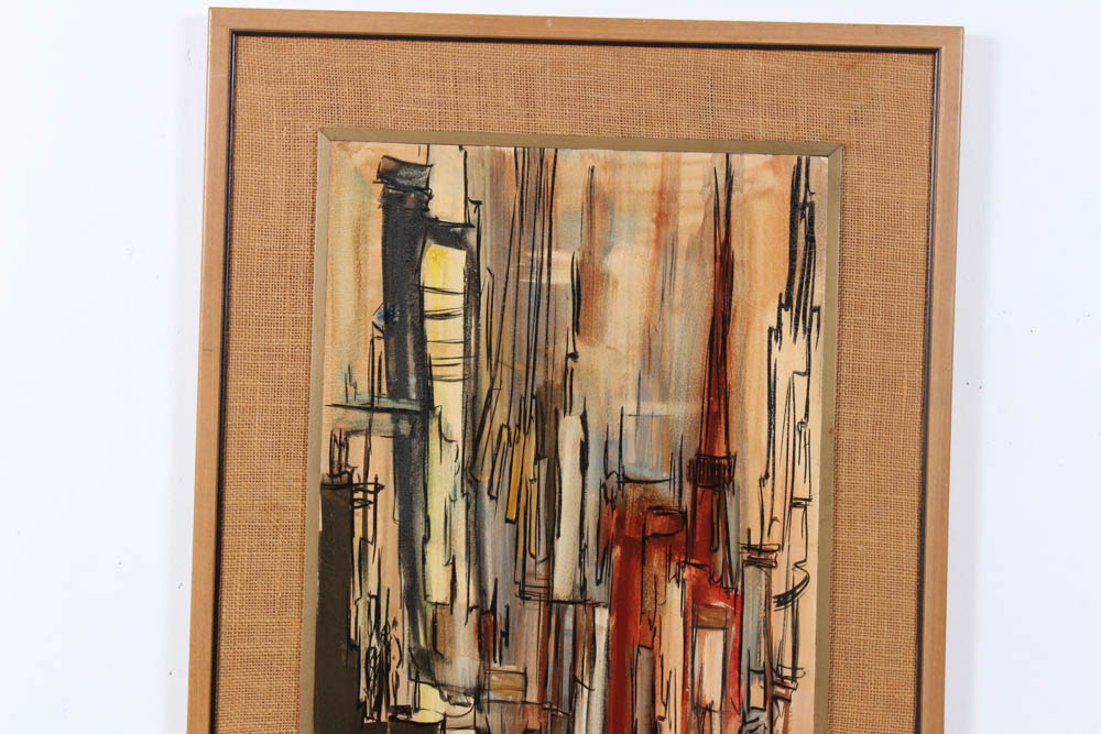 Gus Bouquet Oil Painting