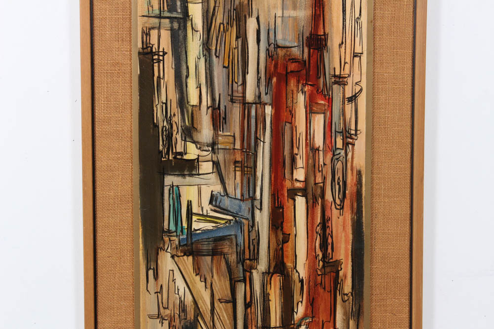 Gus Bouquet Oil Painting