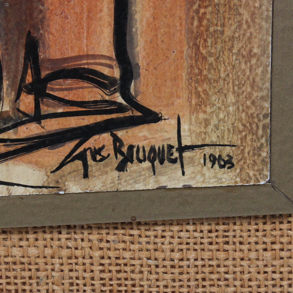 Gus Bouquet Oil Painting