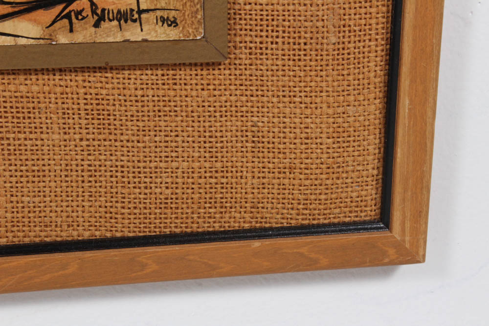 Gus Bouquet Oil Painting