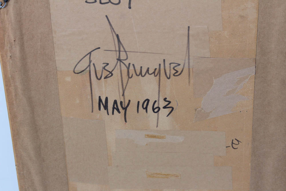 Gus Bouquet Oil Painting