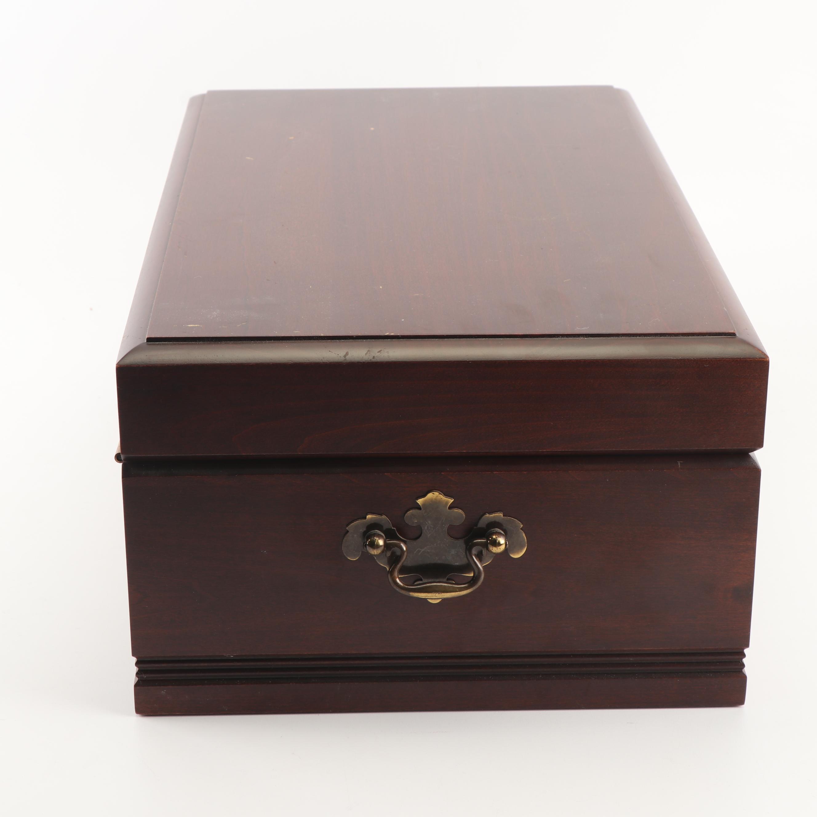 Reed & Barton Diamond Crown Humidor