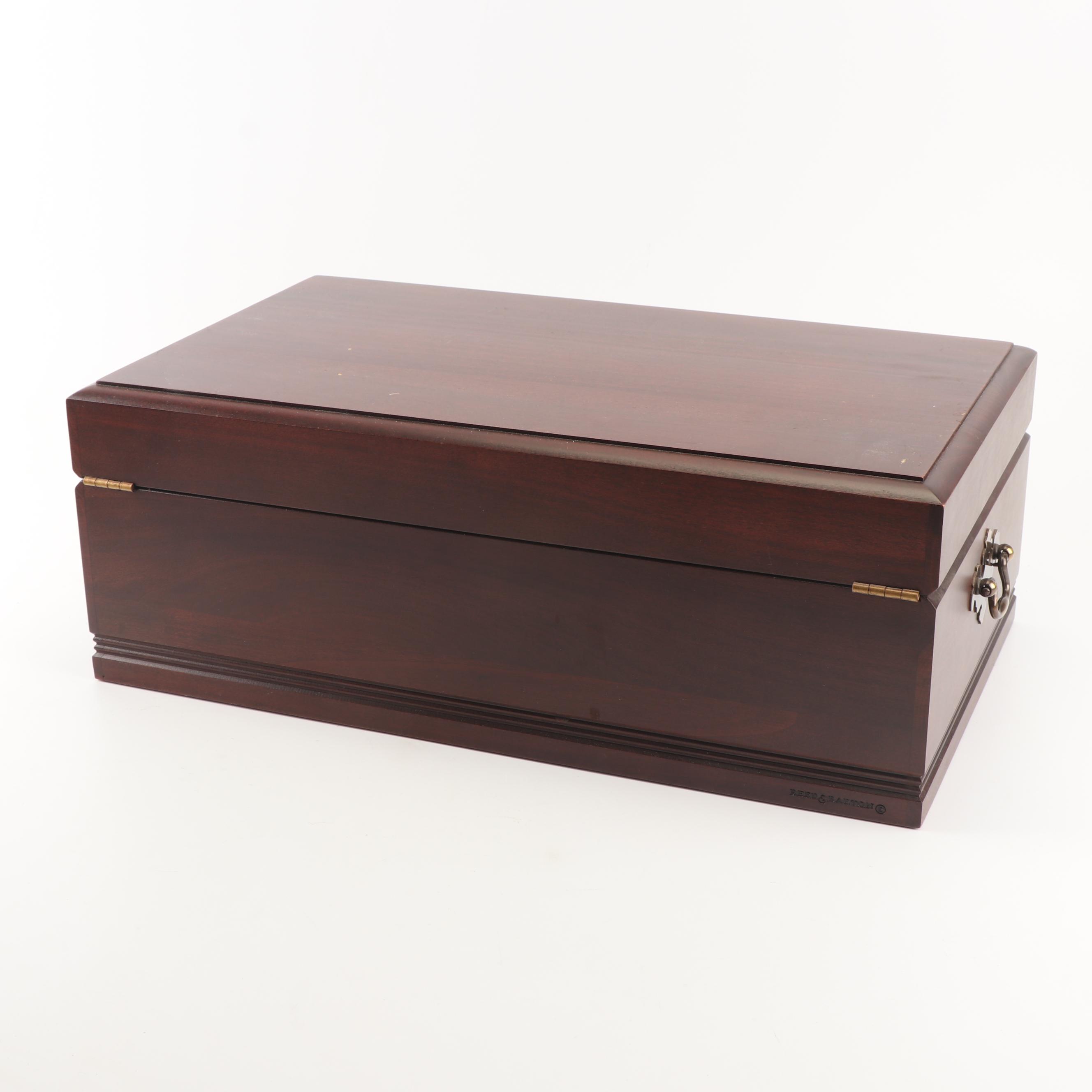 Reed & Barton Diamond Crown Humidor
