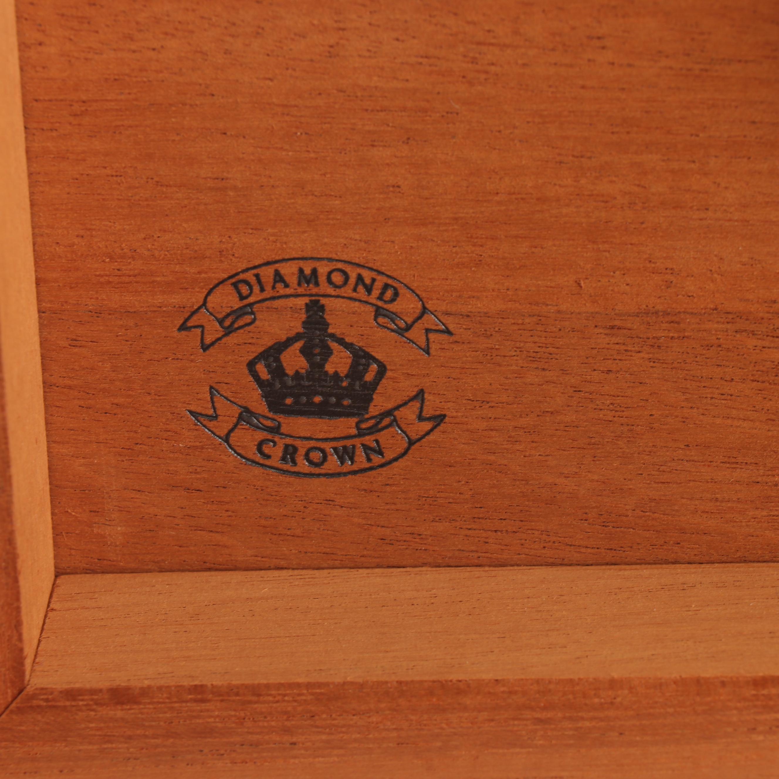 Reed & Barton Diamond Crown Humidor