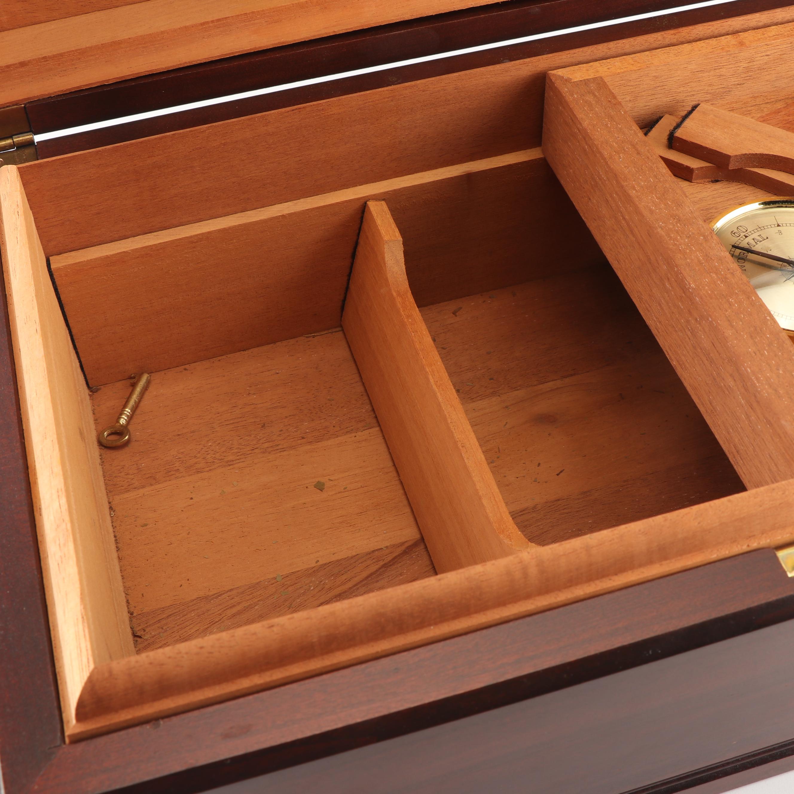 Reed & Barton Diamond Crown Humidor