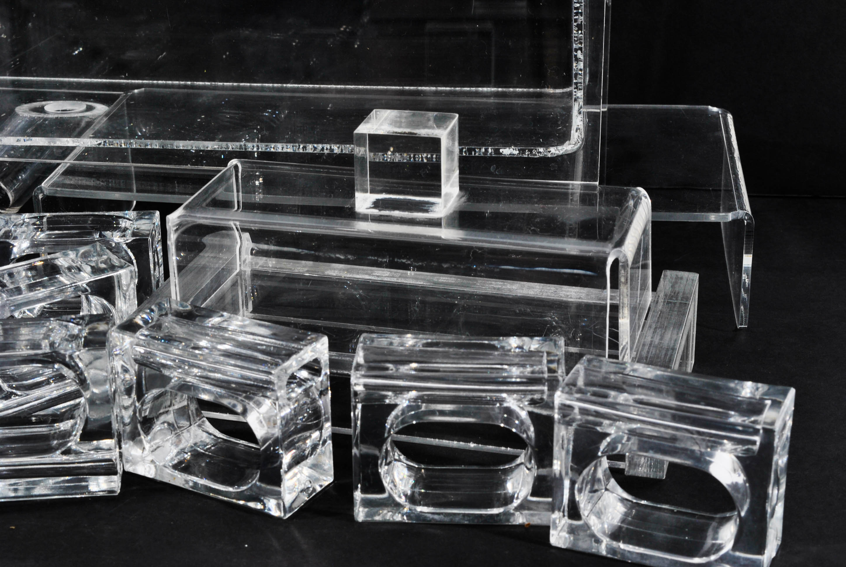 Vintage Acrylic Serveware