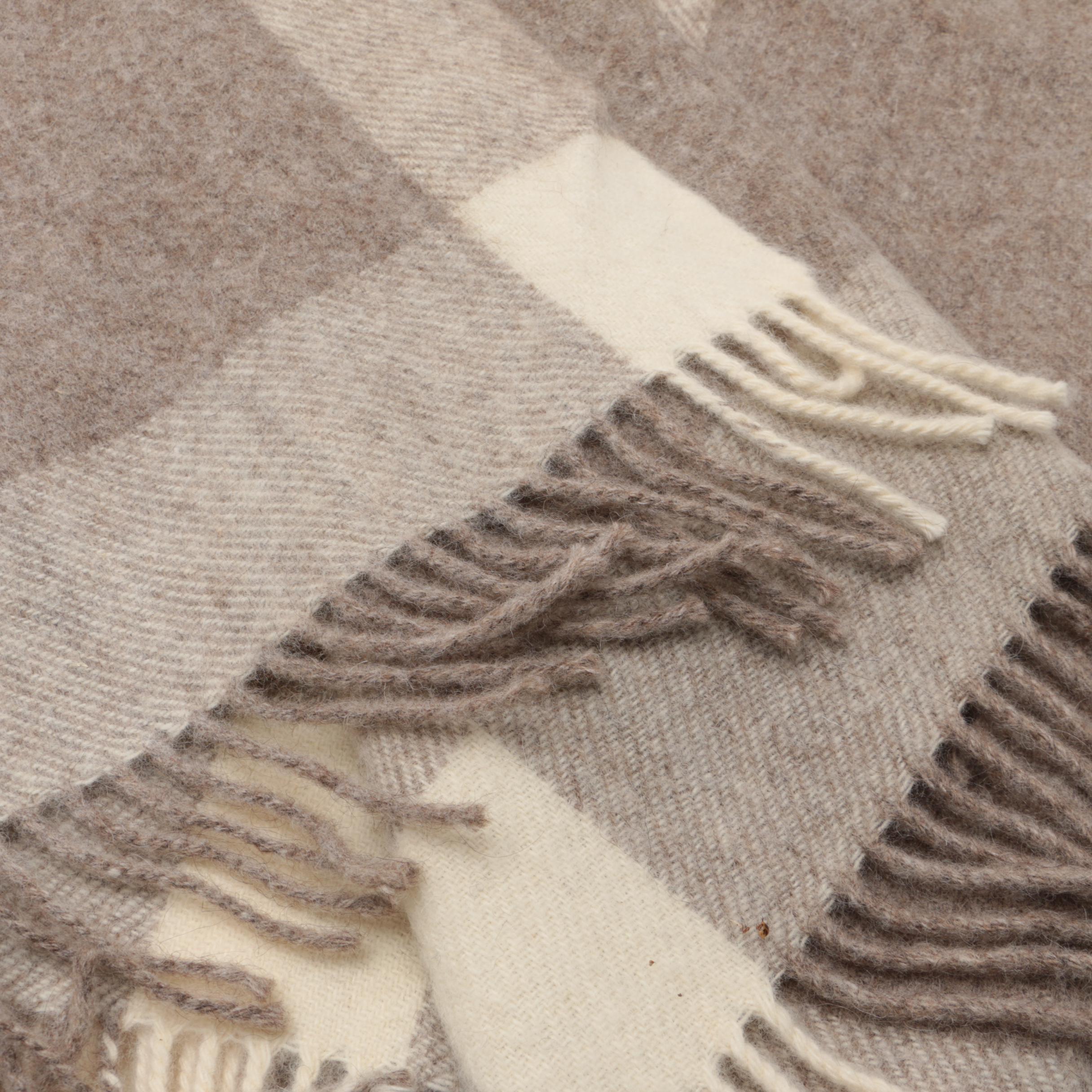 Ralph Lauren "Home Collection" Wool Throw Blanket