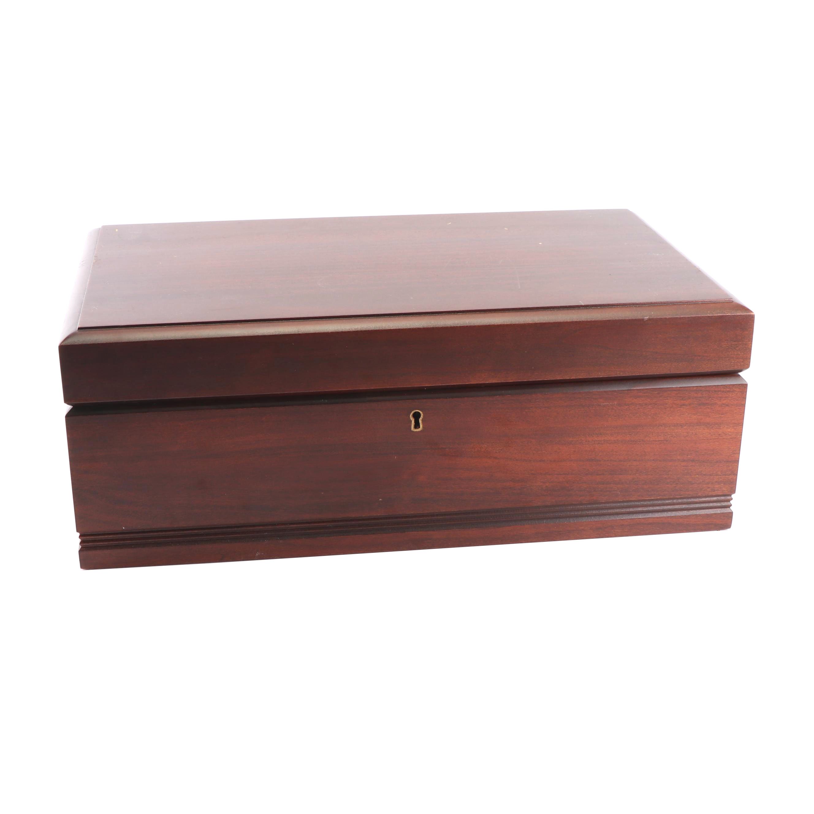 Reed & Barton Diamond Crown Humidor