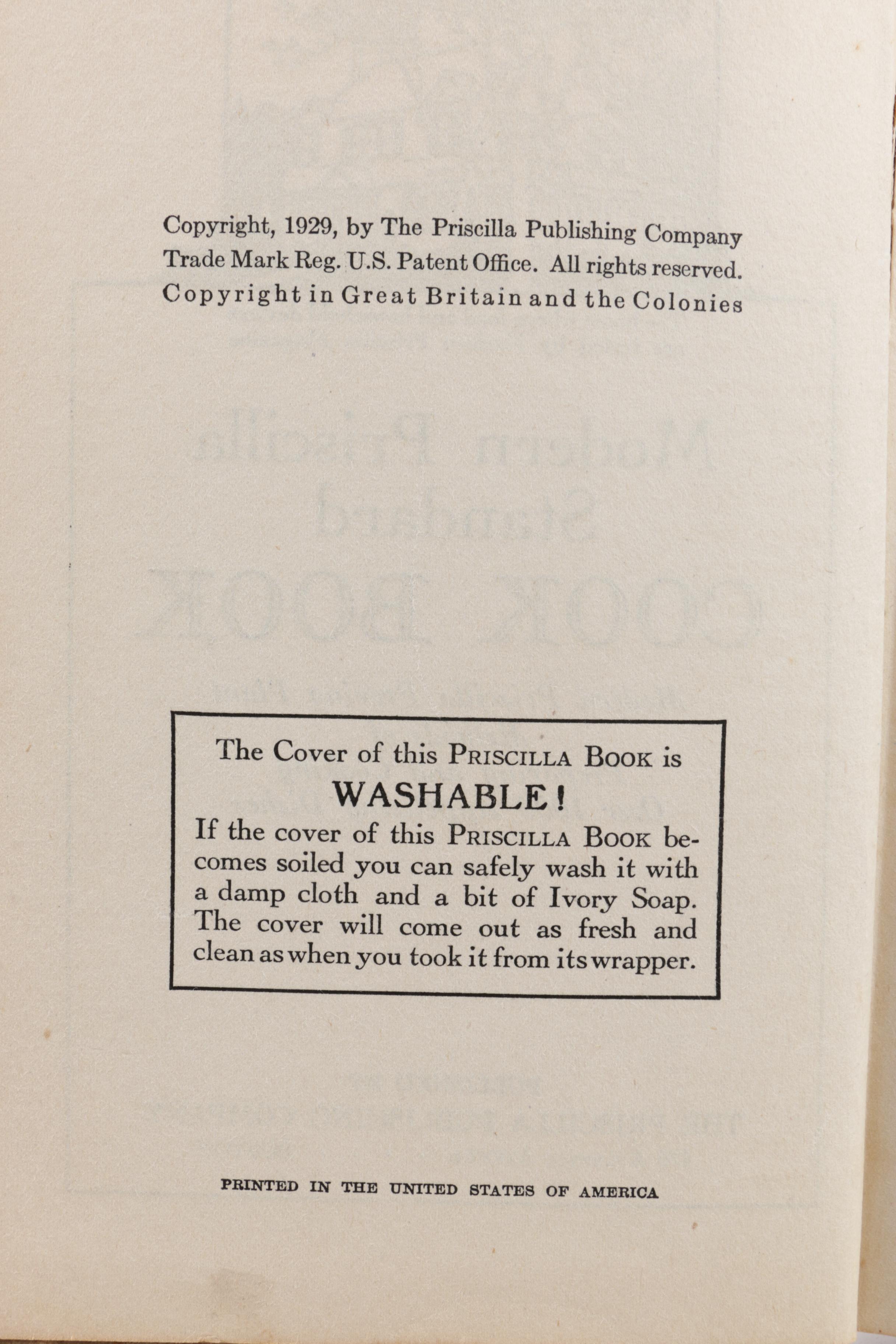 Vintage and Antique Books with German Porcelain "The Last Farewell" Ash Receiver